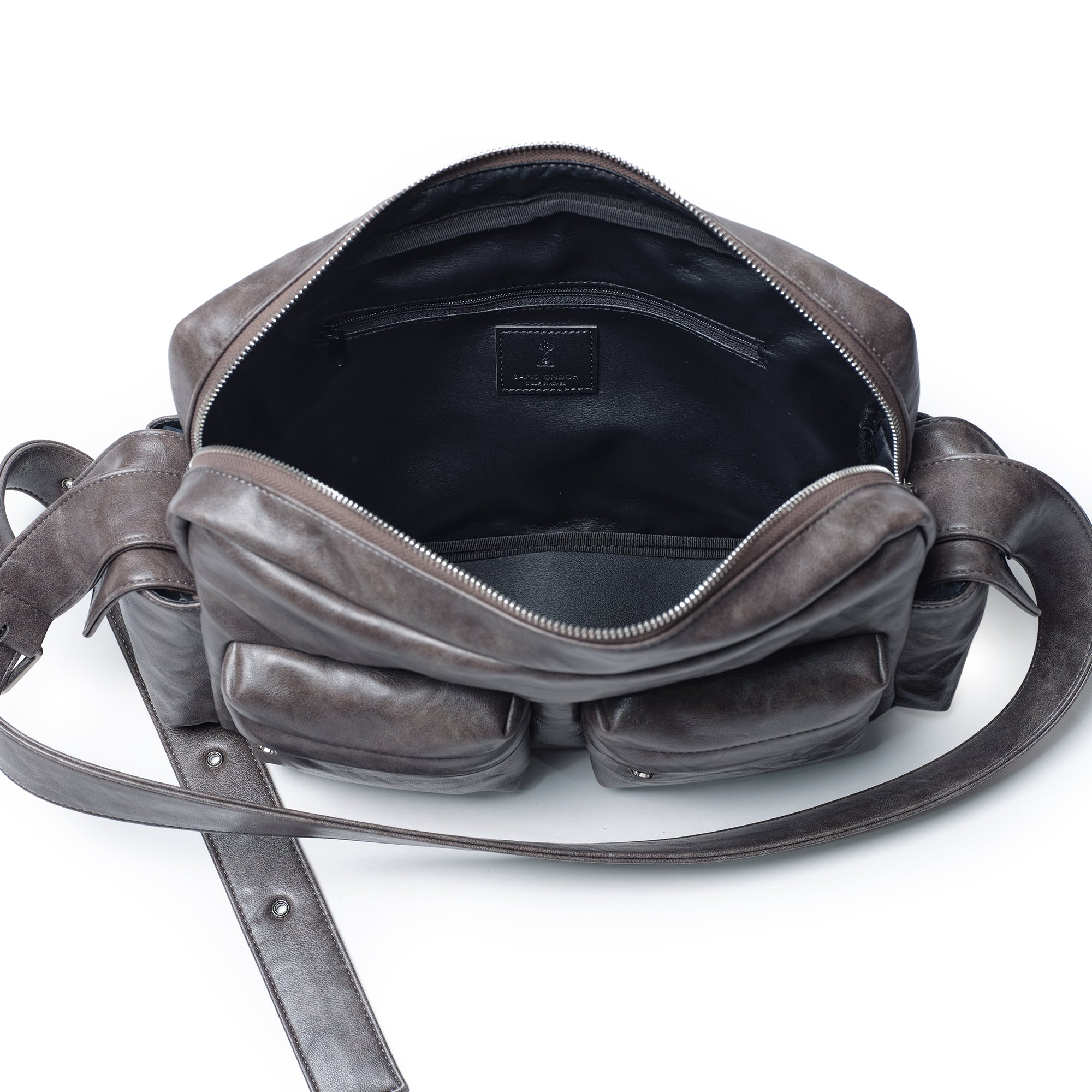 cross utility bag M baked gray