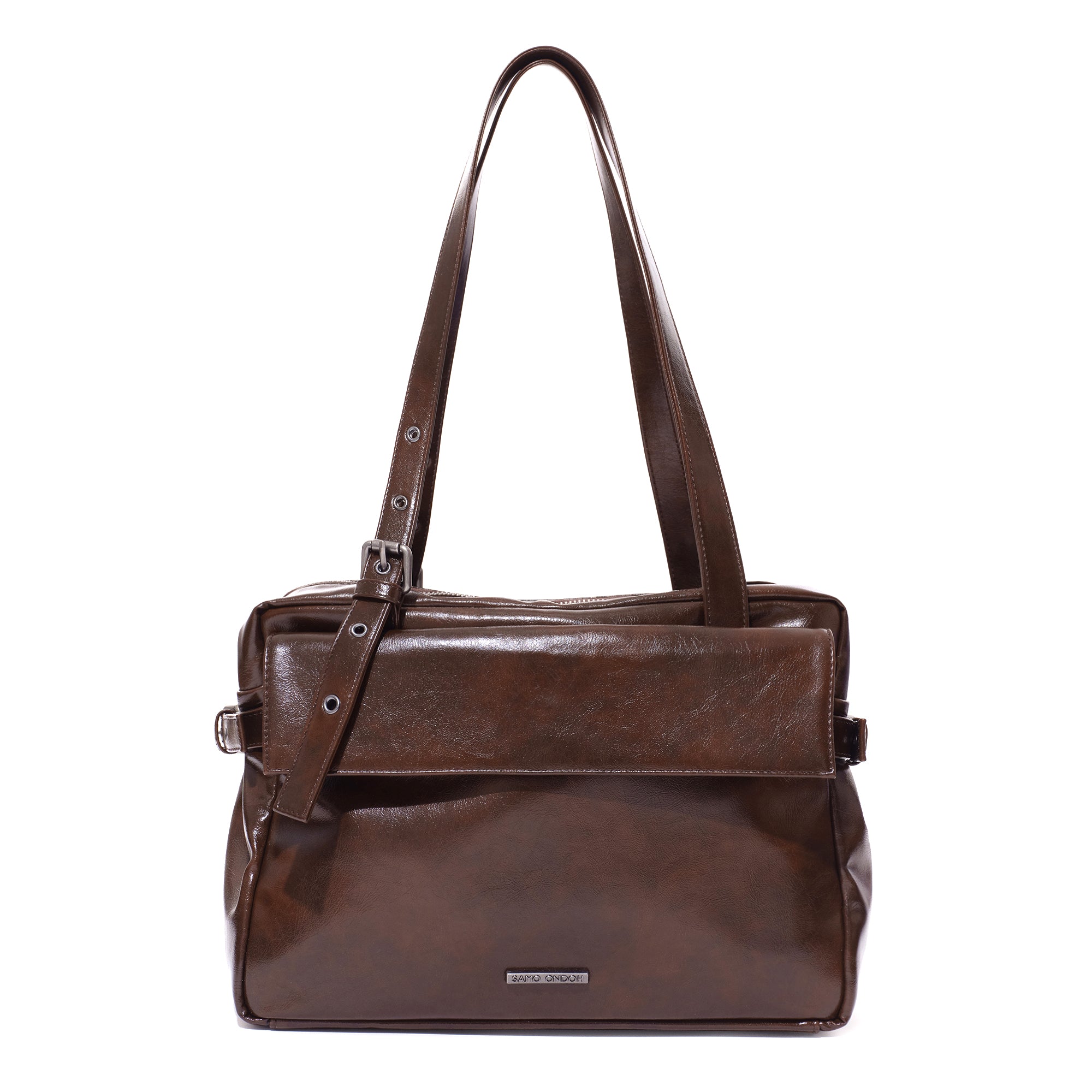 (restock soon) deca utility  bag M vampire walnut