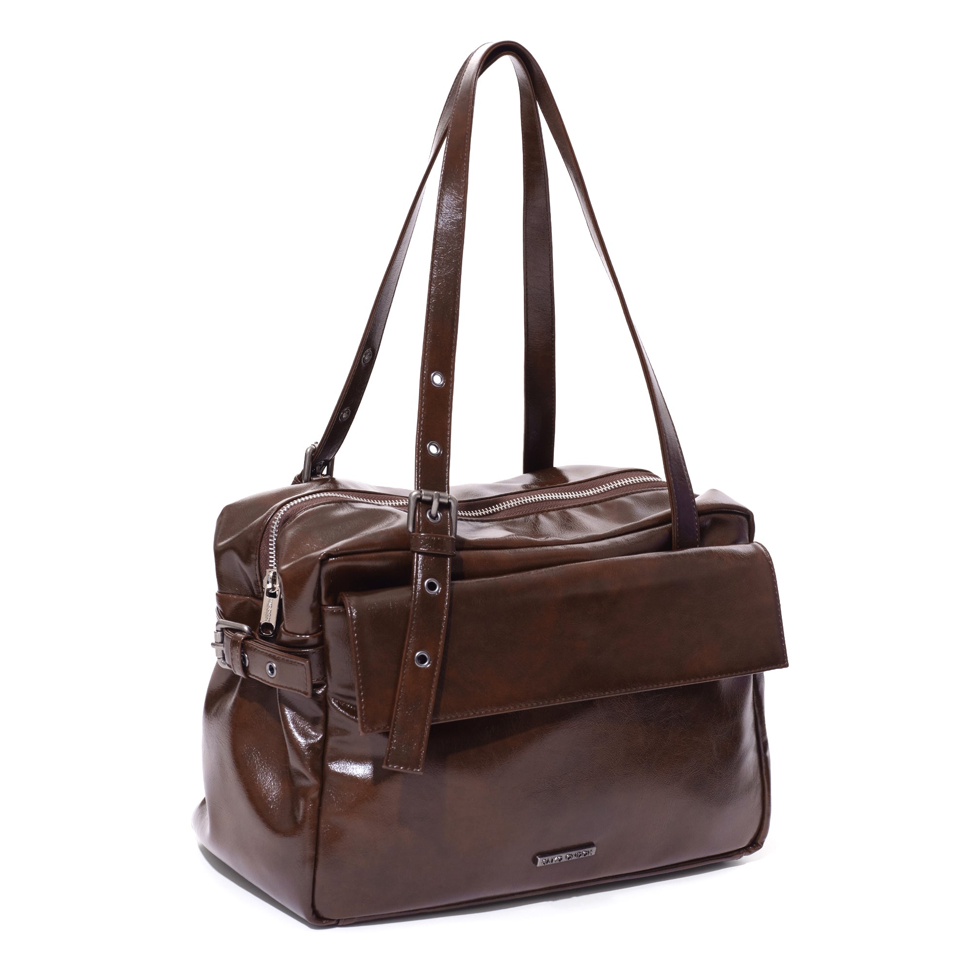 (restock soon) deca utility  bag M vampire walnut