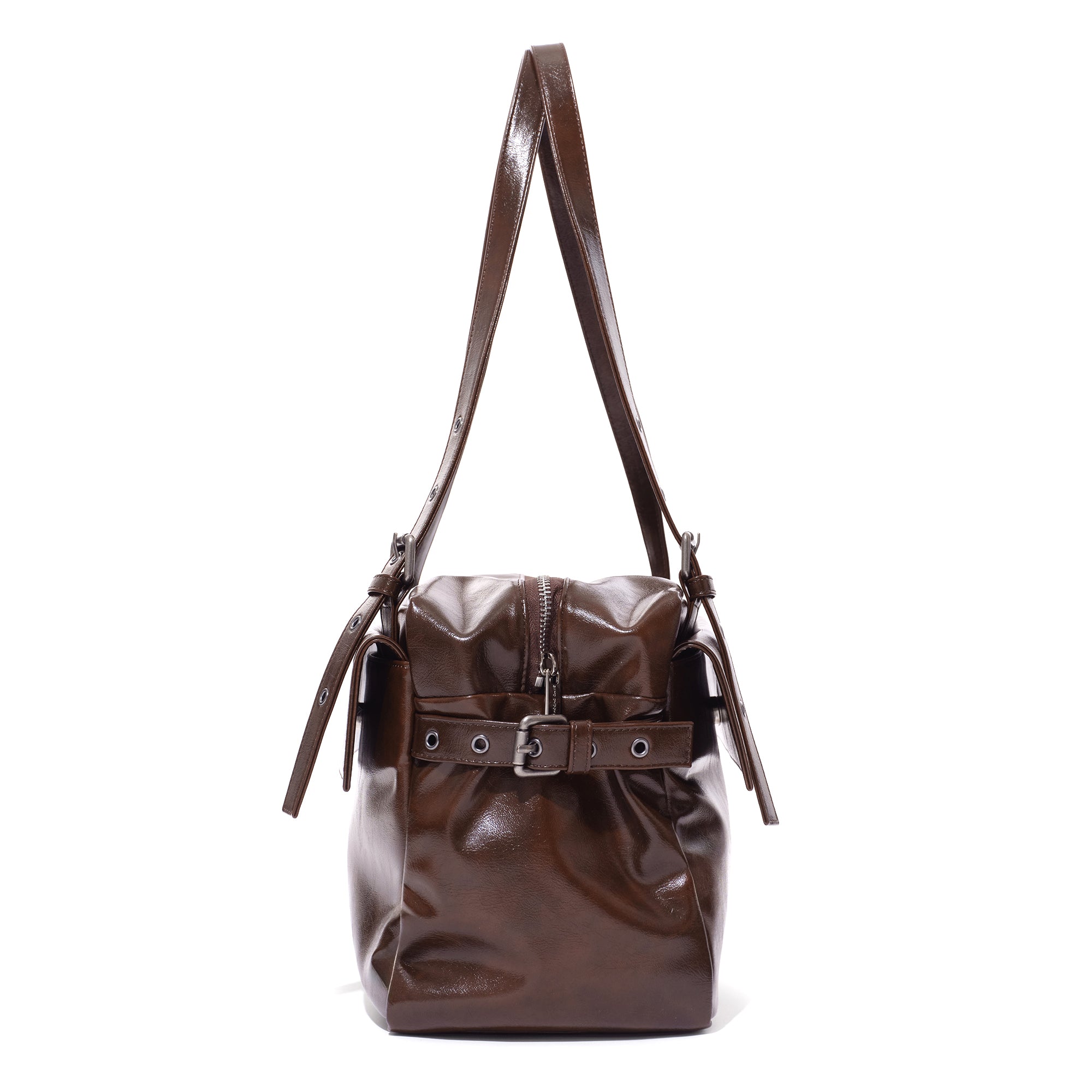 (restock soon) deca utility  bag M vampire walnut