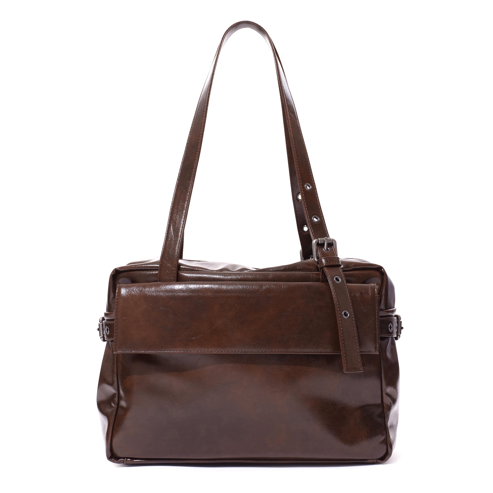 (restock soon) deca utility  bag M vampire walnut