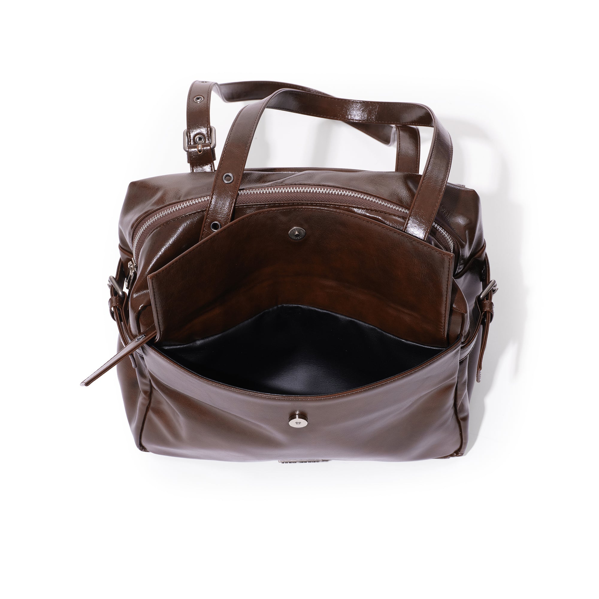 (restock soon) deca utility  bag M vampire walnut