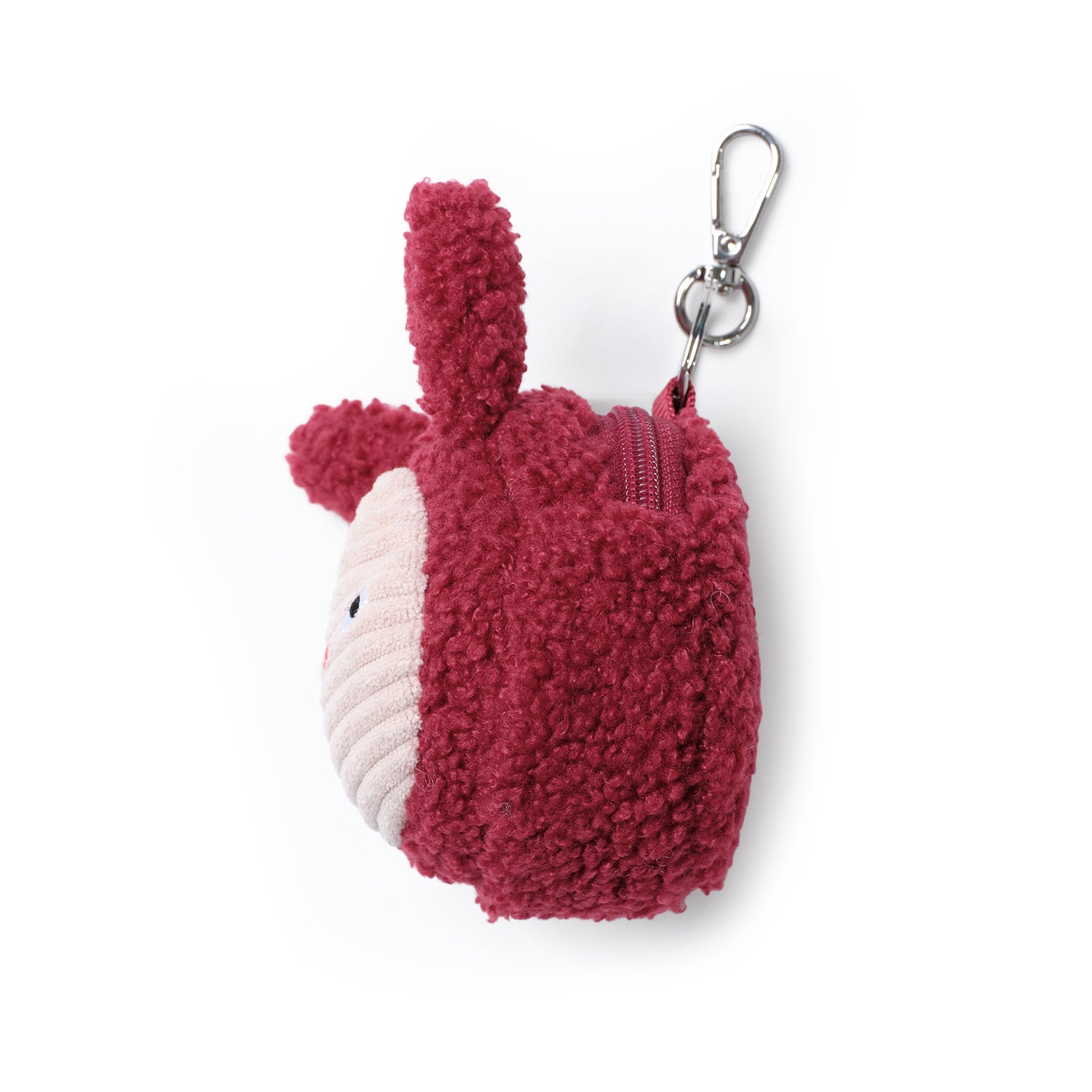 gamzayom airpods case corduroy red