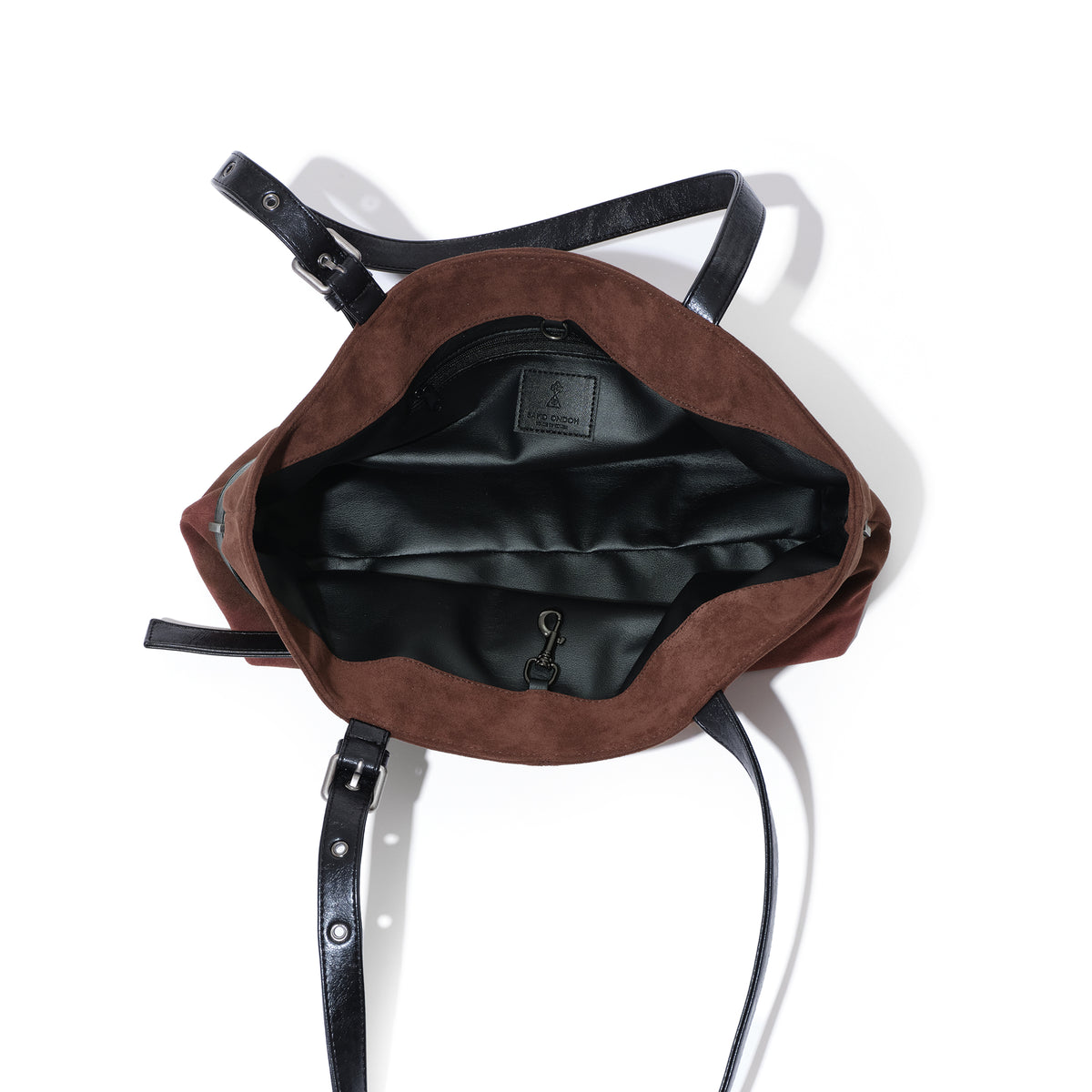 (re-designed) le belt bag M suede brown
