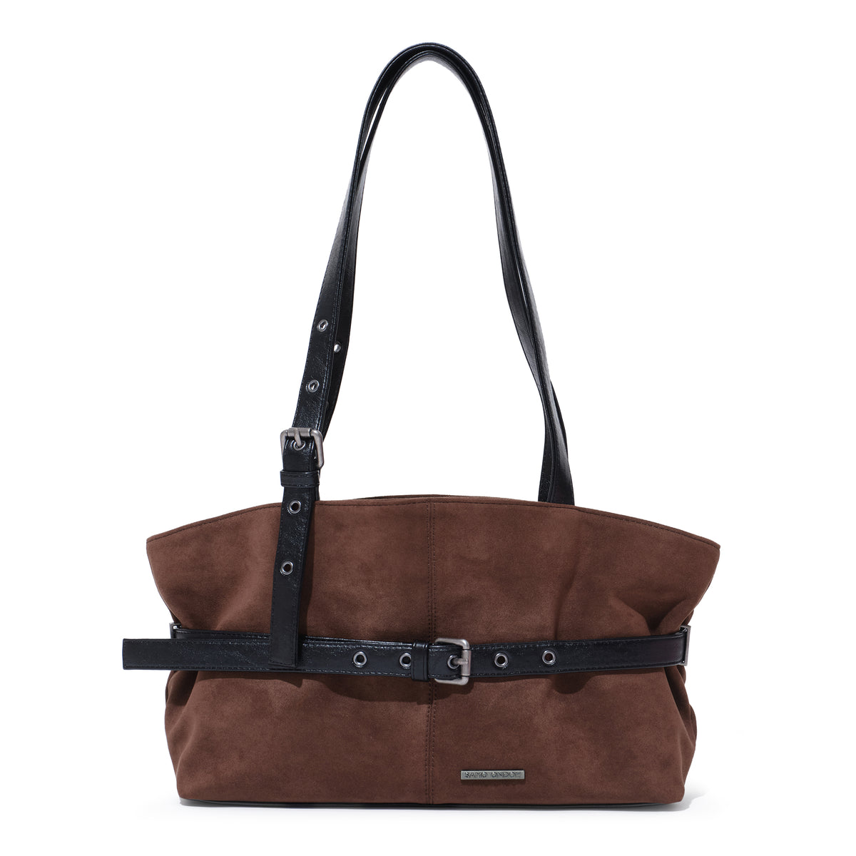 (re-designed) le belt bag M suede brown