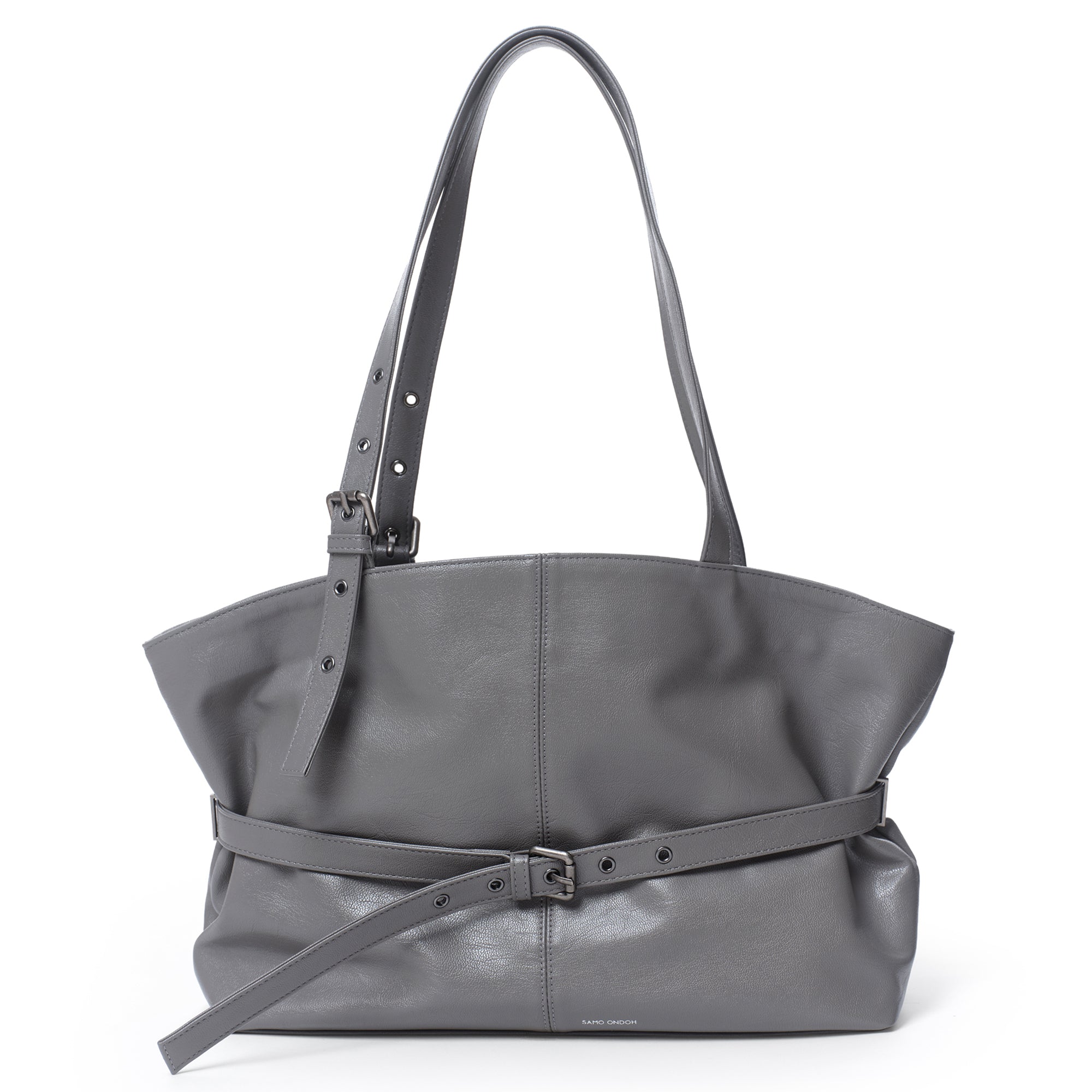 le belt bag L goat gray