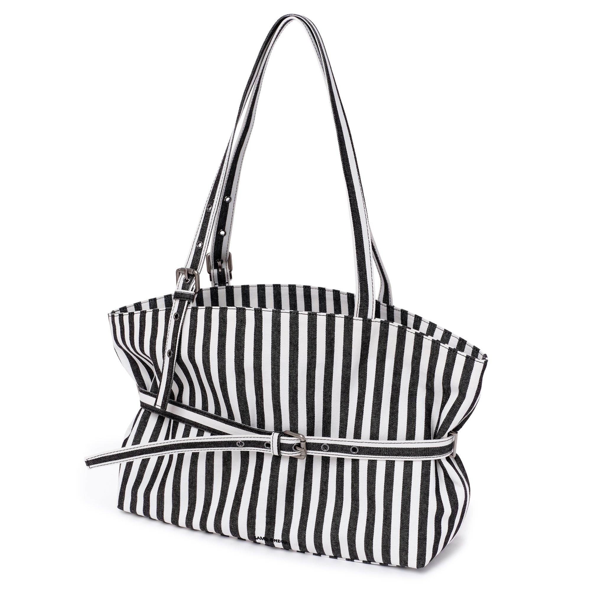 le belt bag L marine black