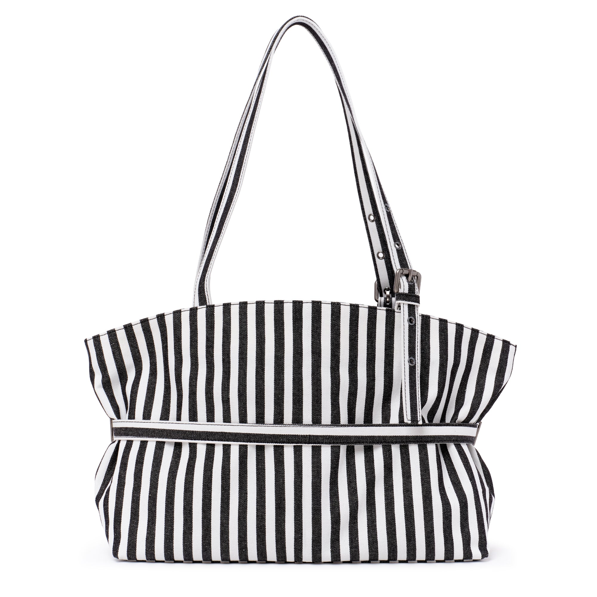 le belt bag L marine black