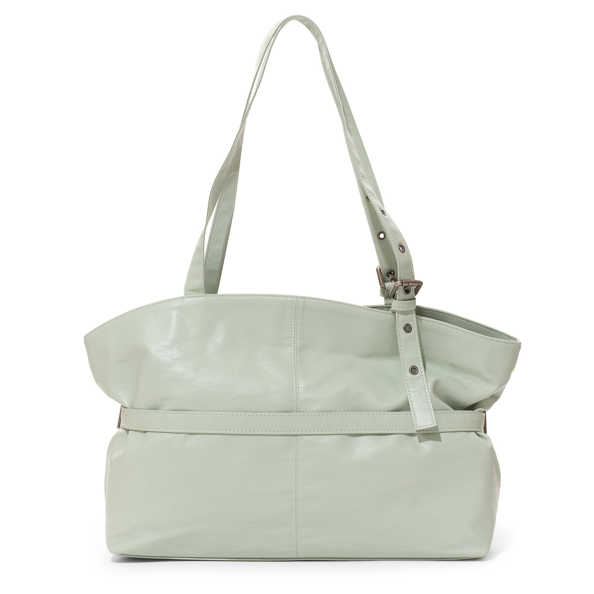 le belt bag L nappa mint