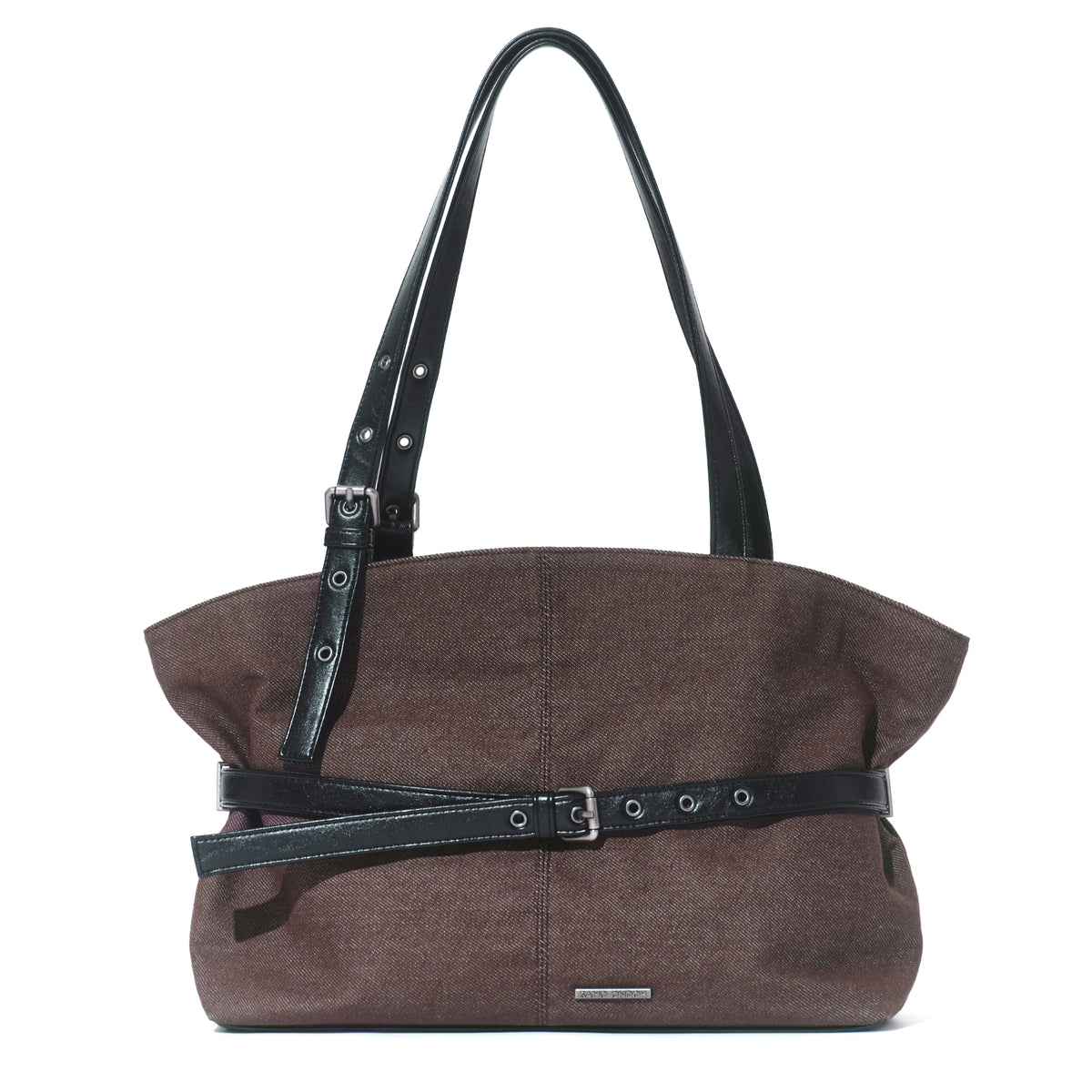 le belt bag L raw brown