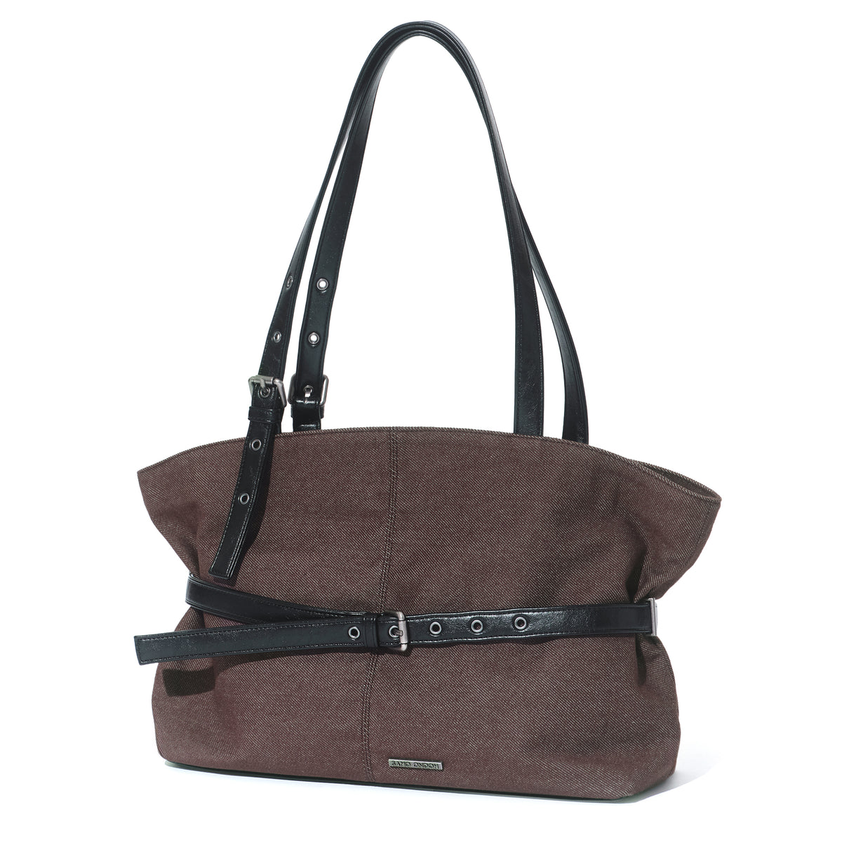 le belt bag L raw brown