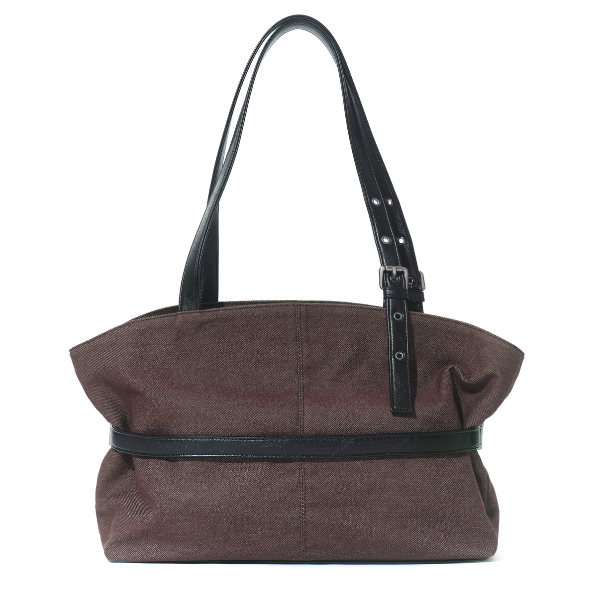 le belt bag L raw brown