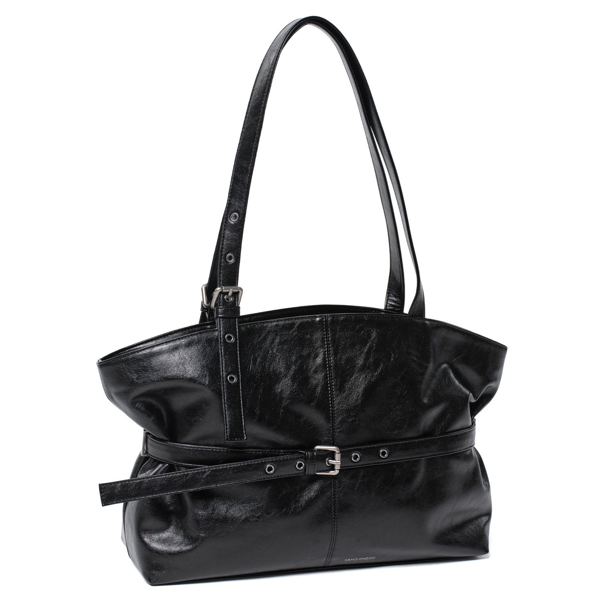 le belt bag L veg black