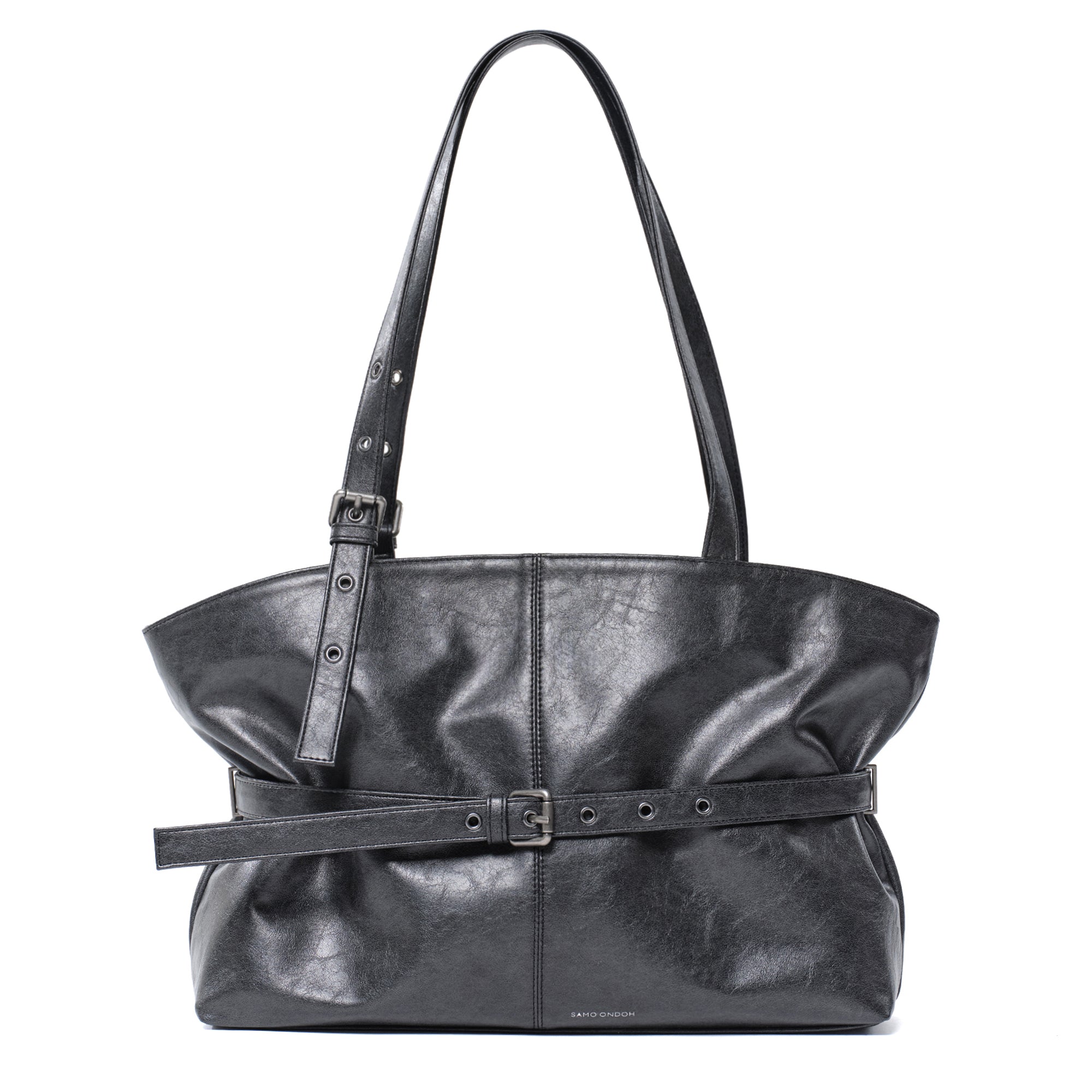 le belt bag L veg charcoal