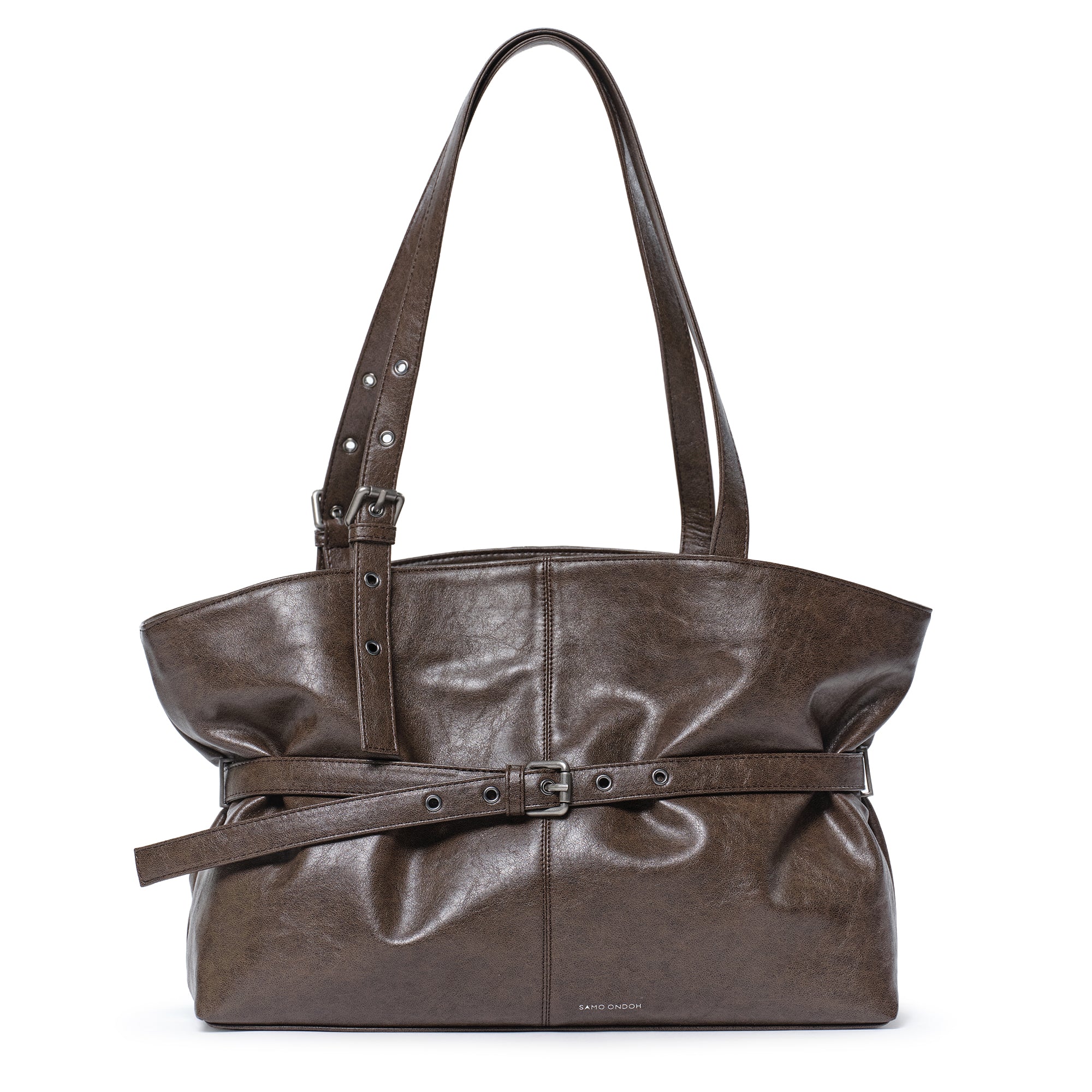 le belt bag L veg cocoa