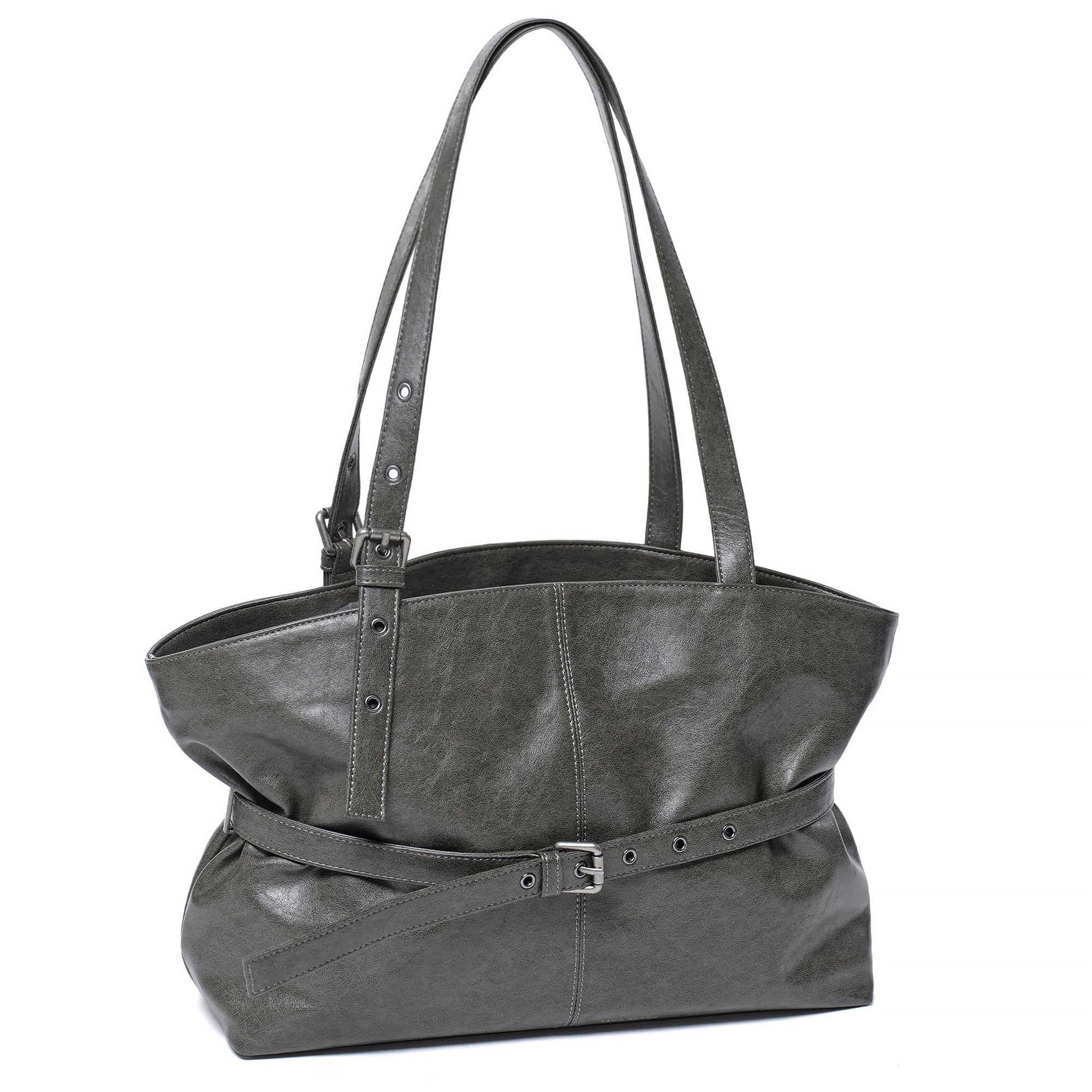 le belt bag L veg gray