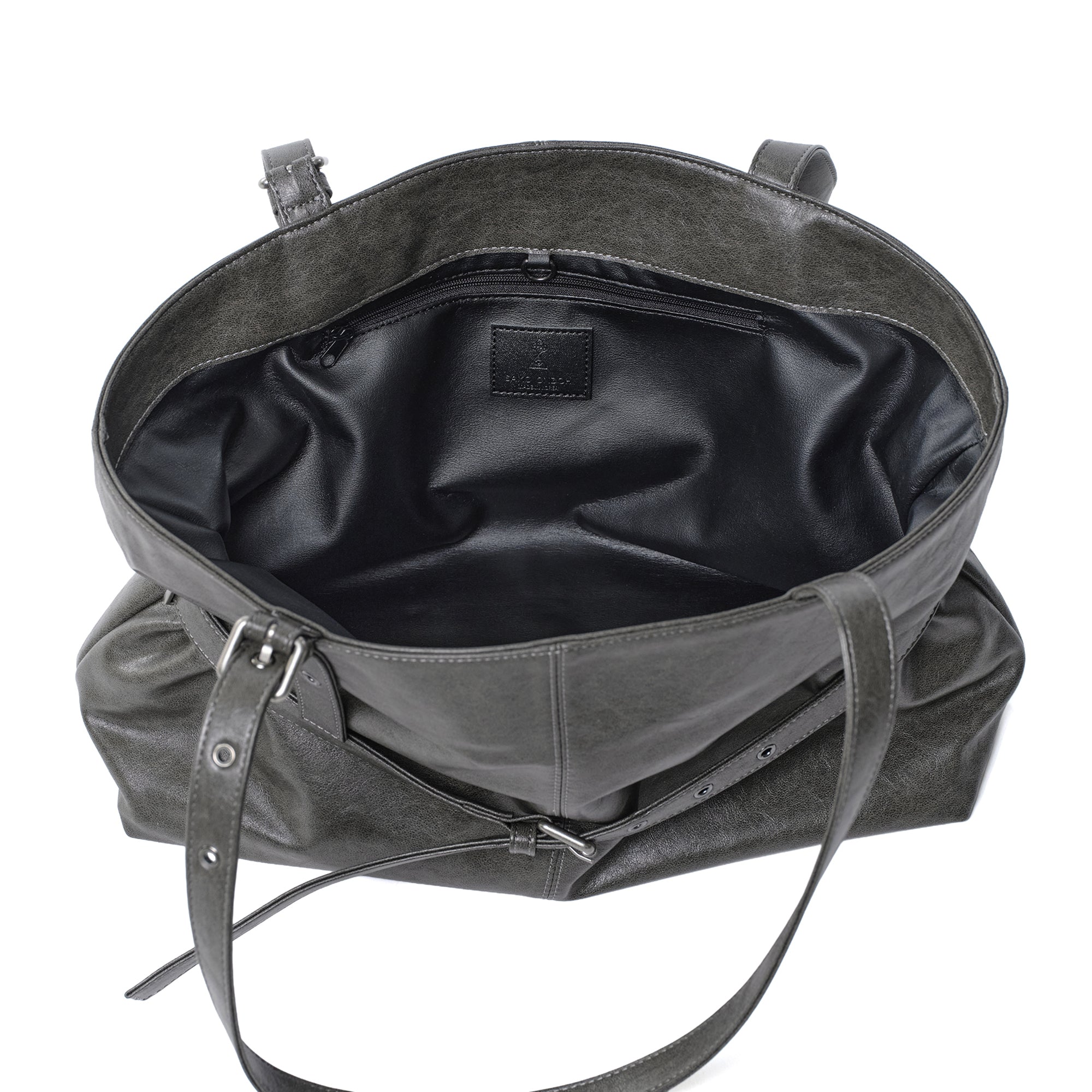 le belt bag L veg gray