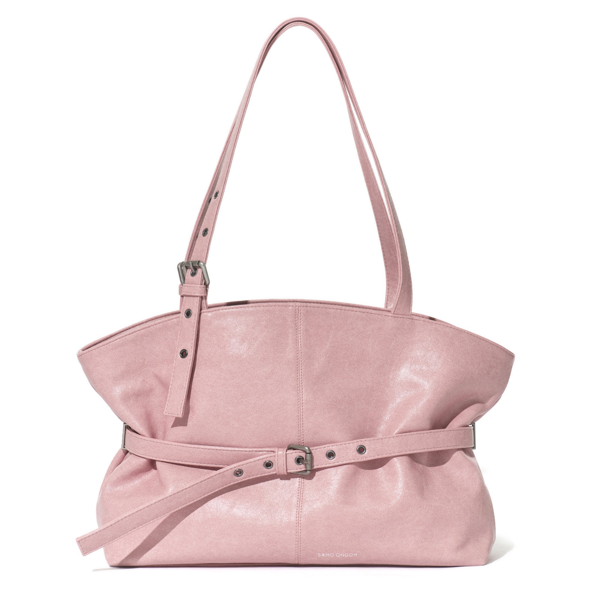 le belt bag L veg pink