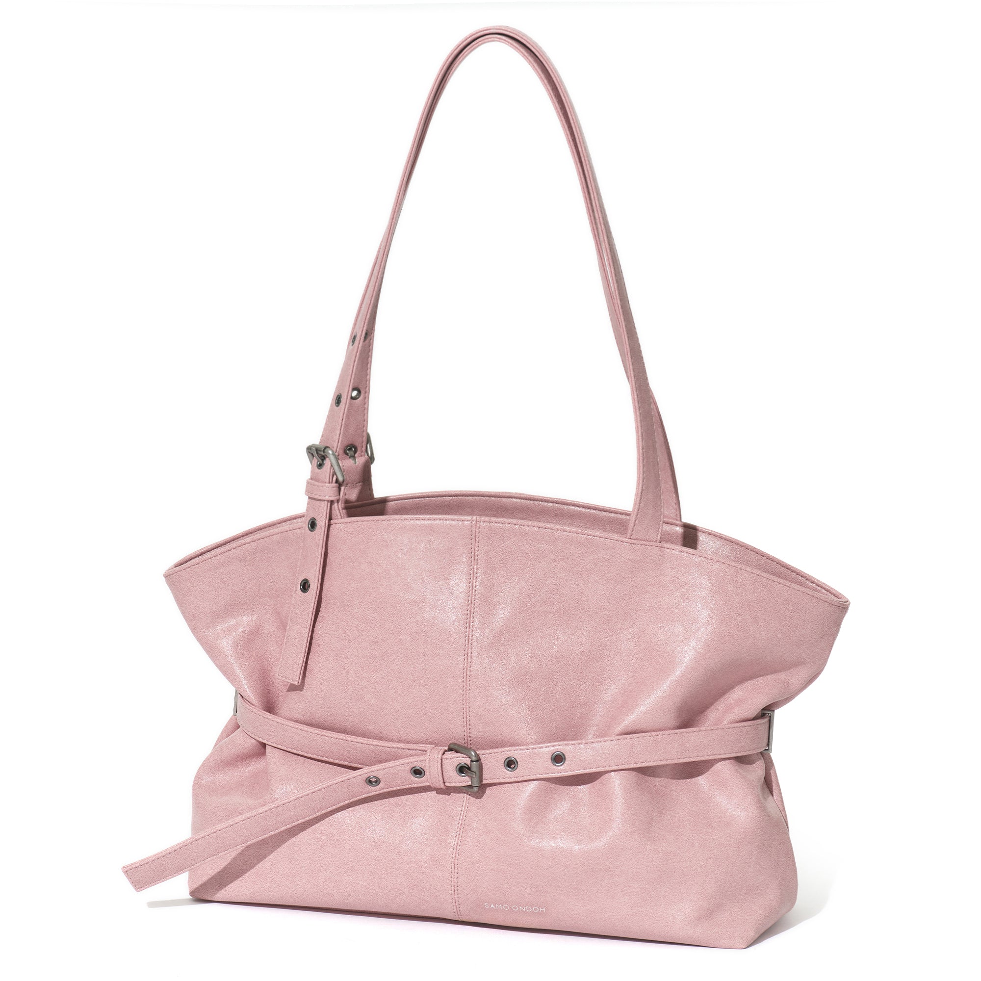 le belt bag L veg pink