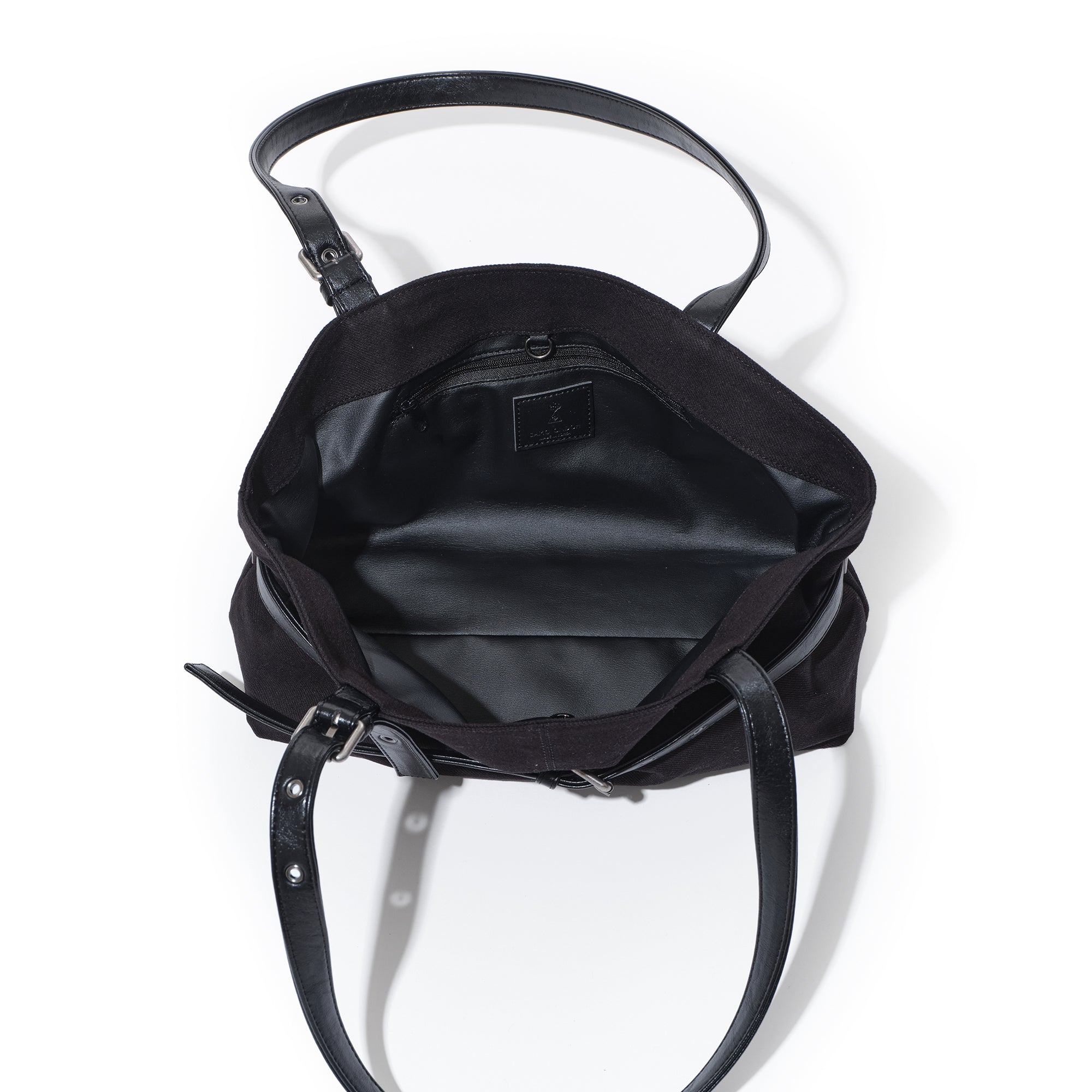 le belt bag M canvas black