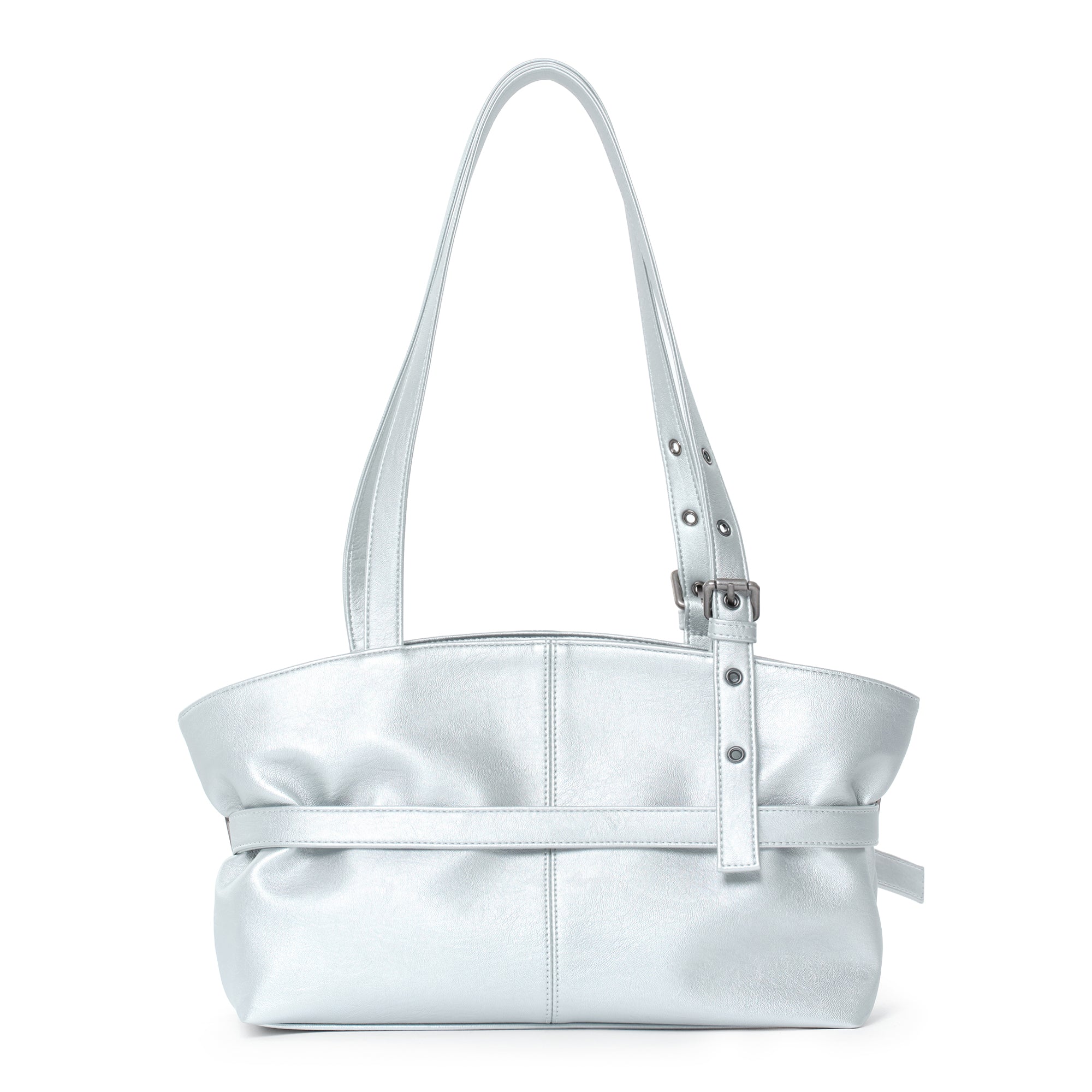 le belt bag M chrome