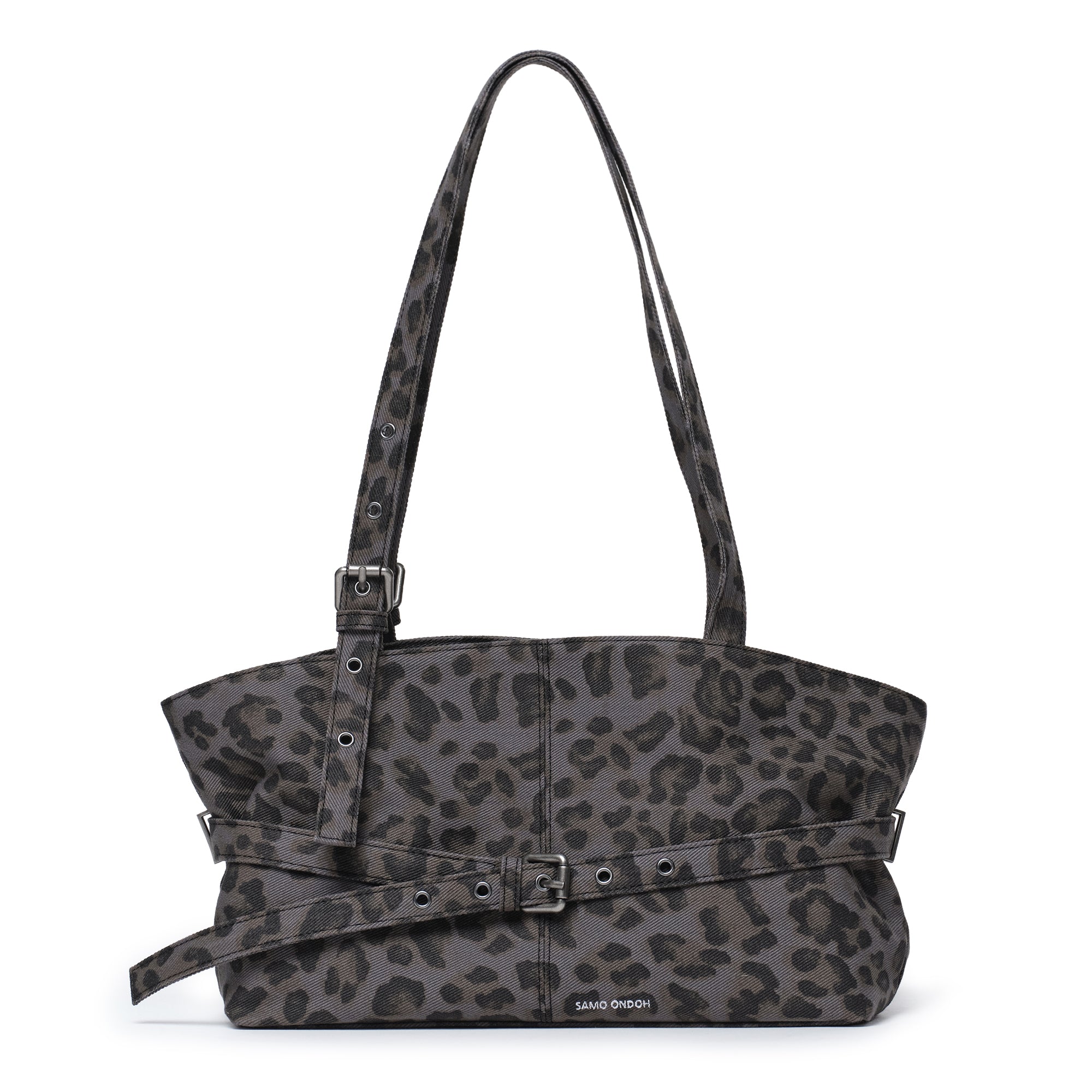 le belt bag M leopard noir