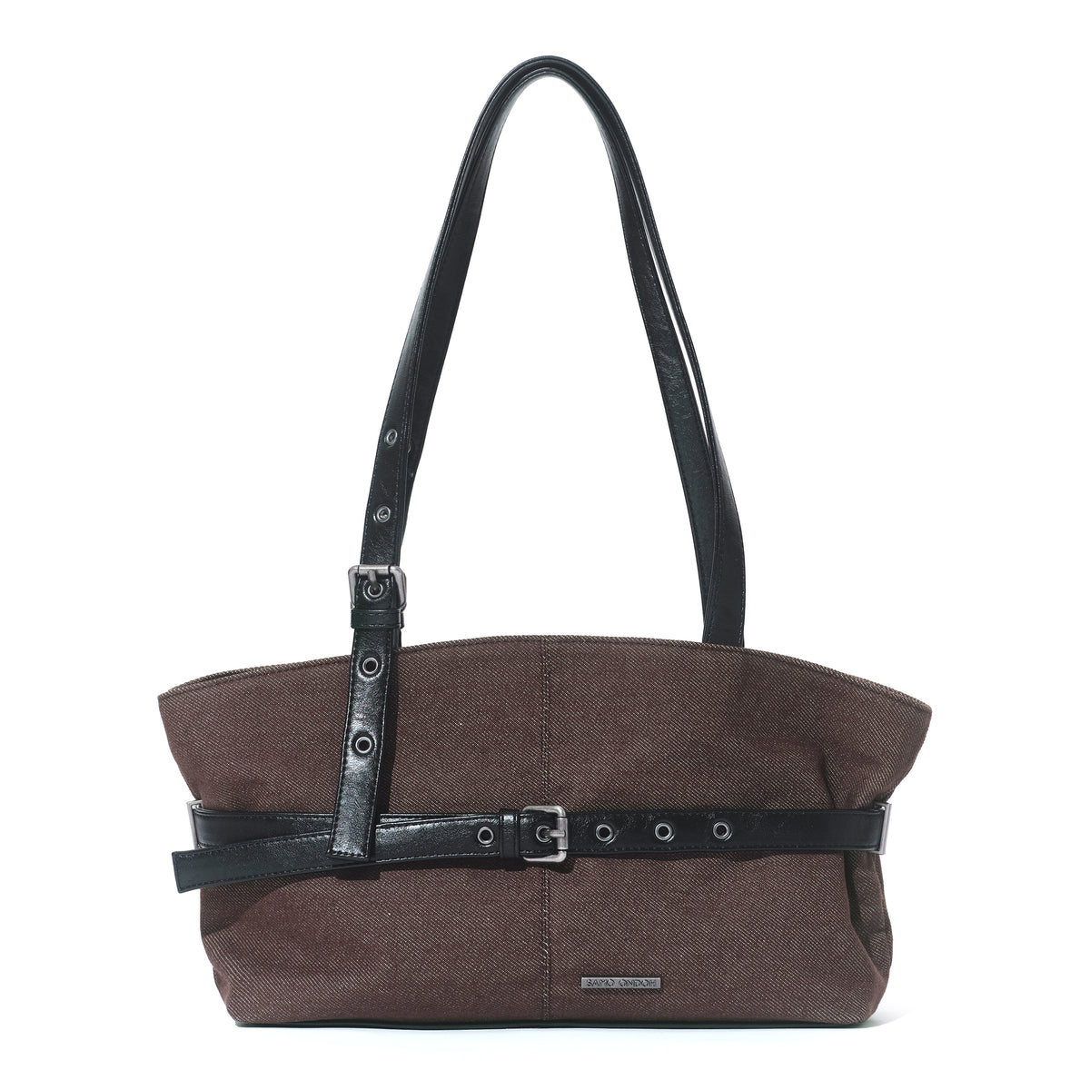 le belt bag M raw brown