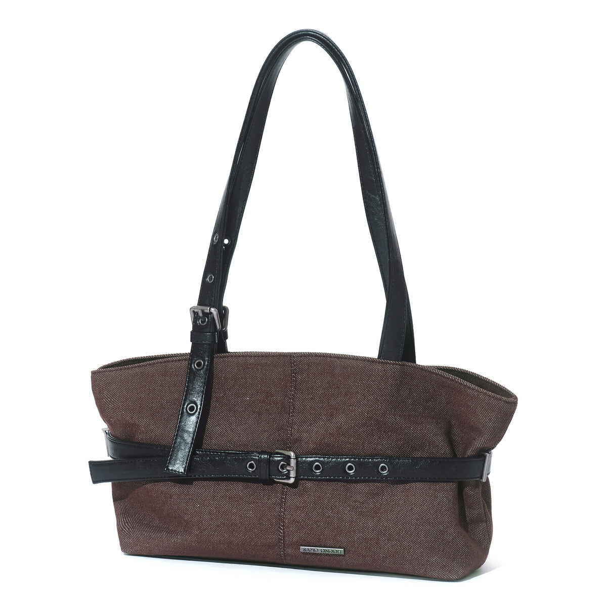 le belt bag M raw brown