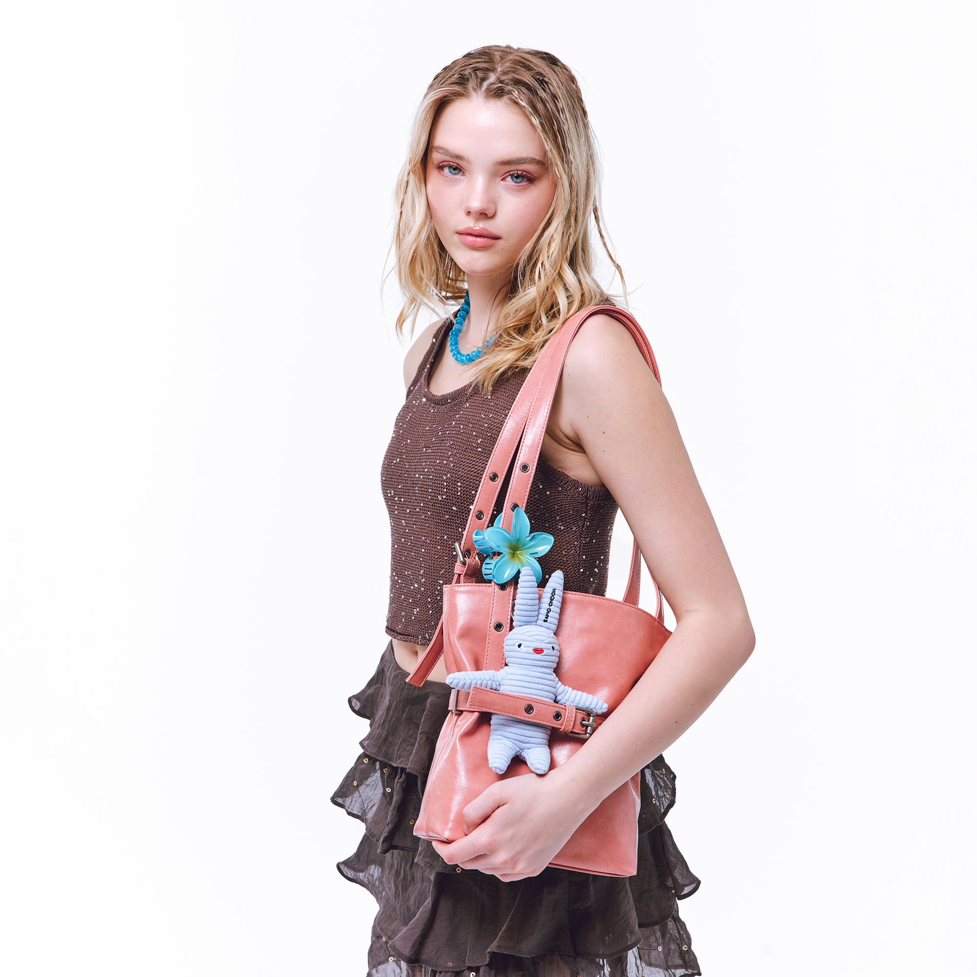 le belt bag S vampire pink