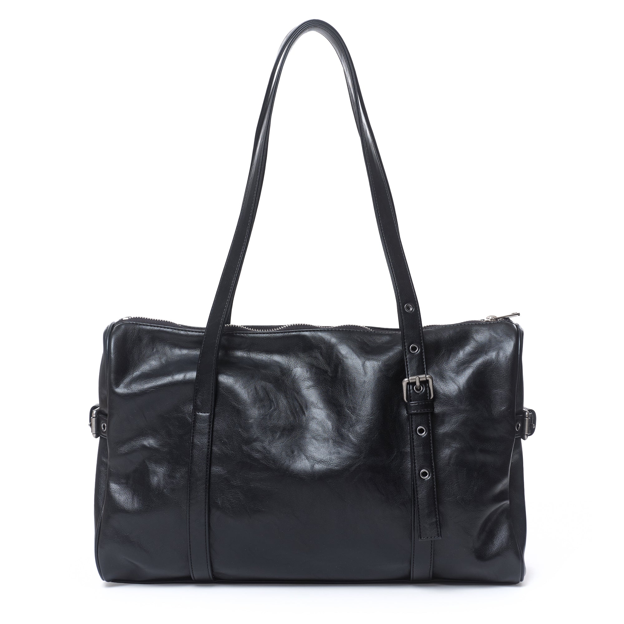 museum bag L baked black