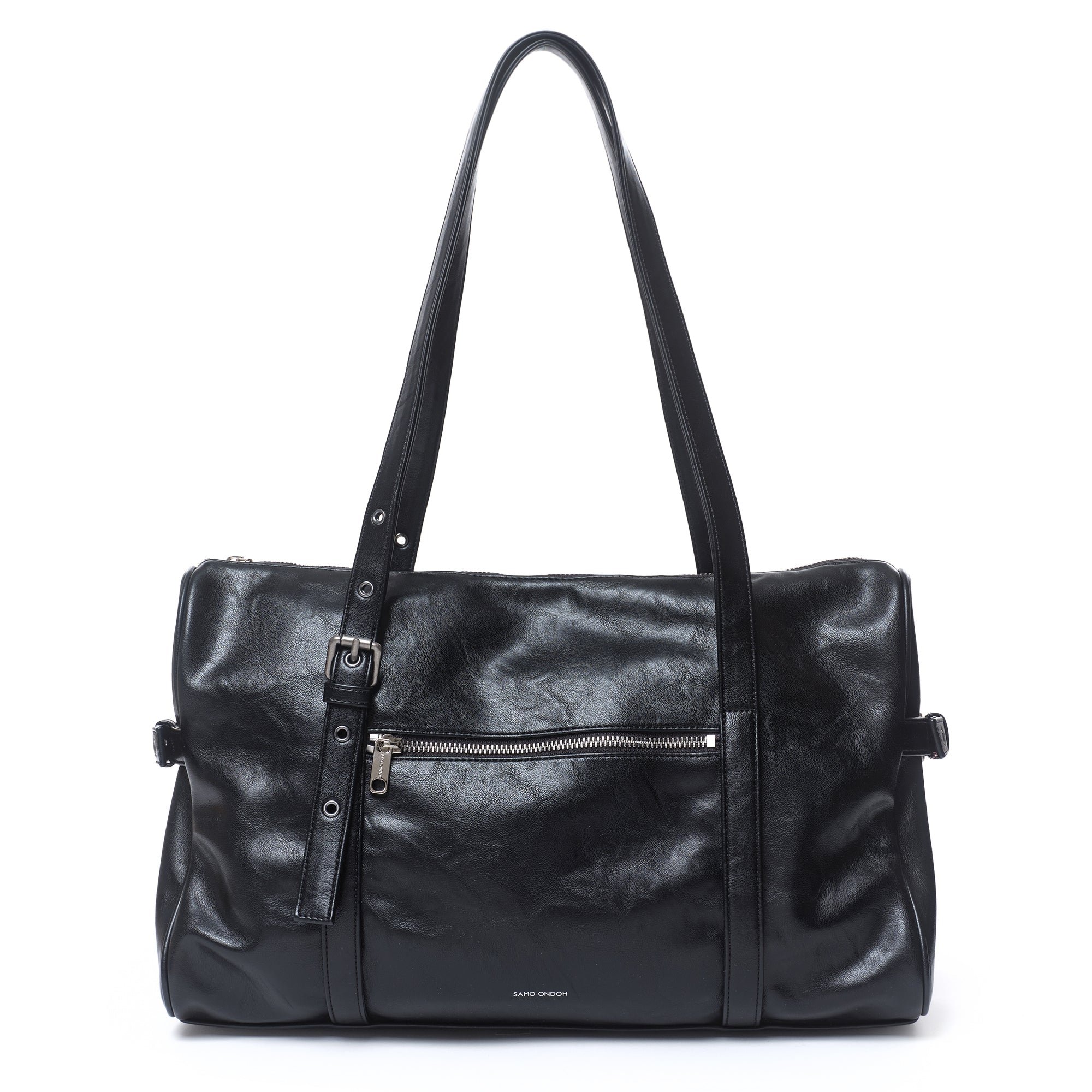 museum bag L baked black