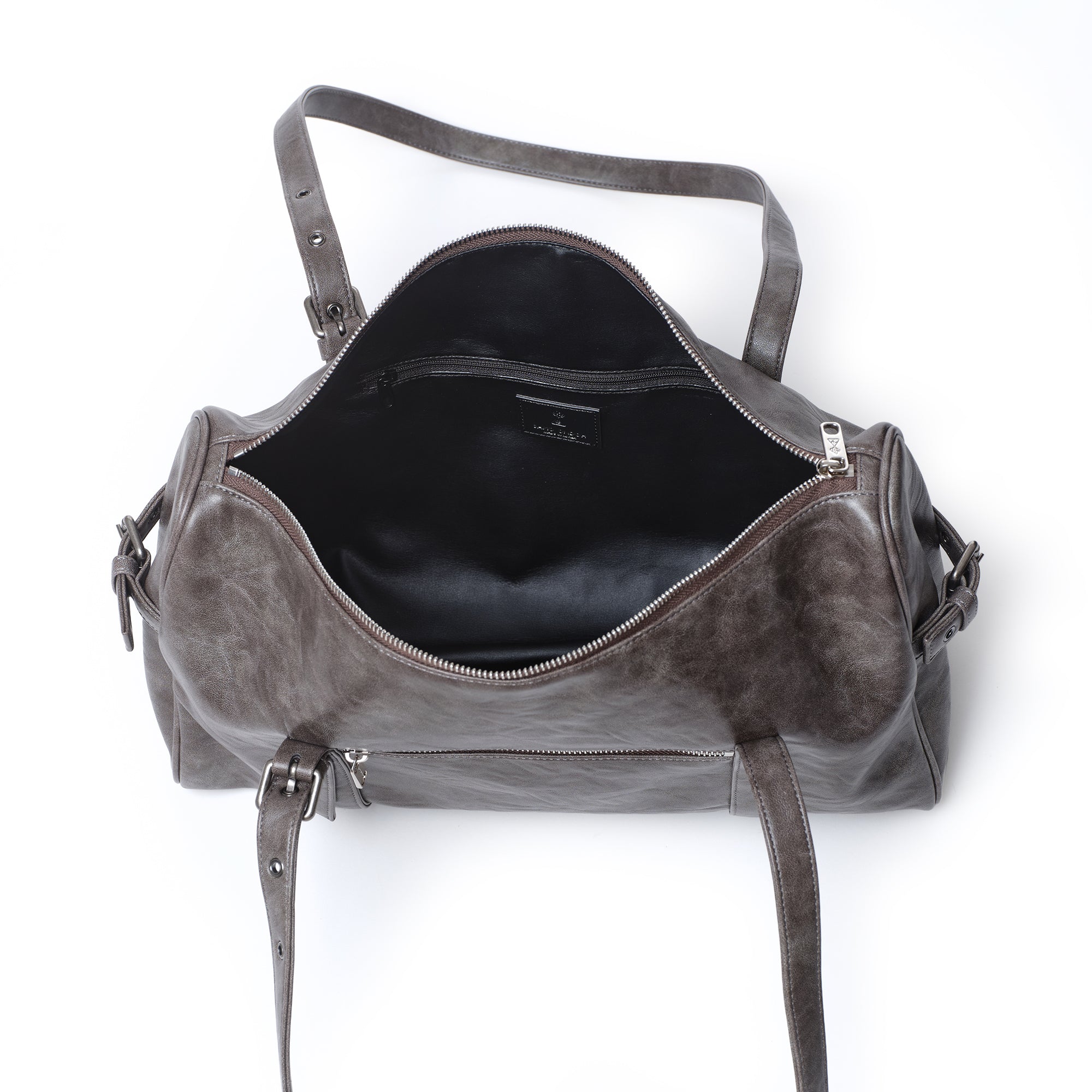 museum bag L baked gray