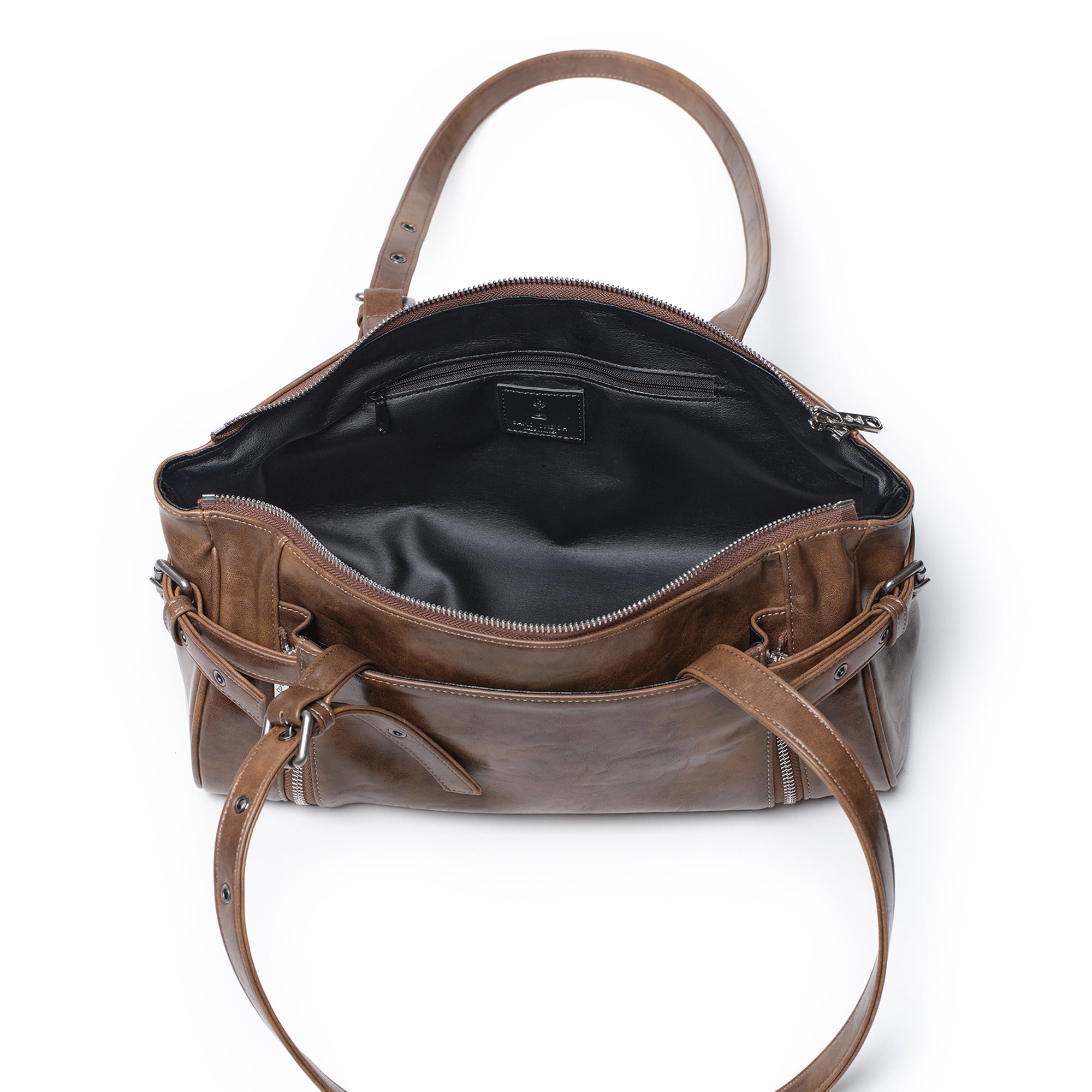 nouvelle bag M baked tan