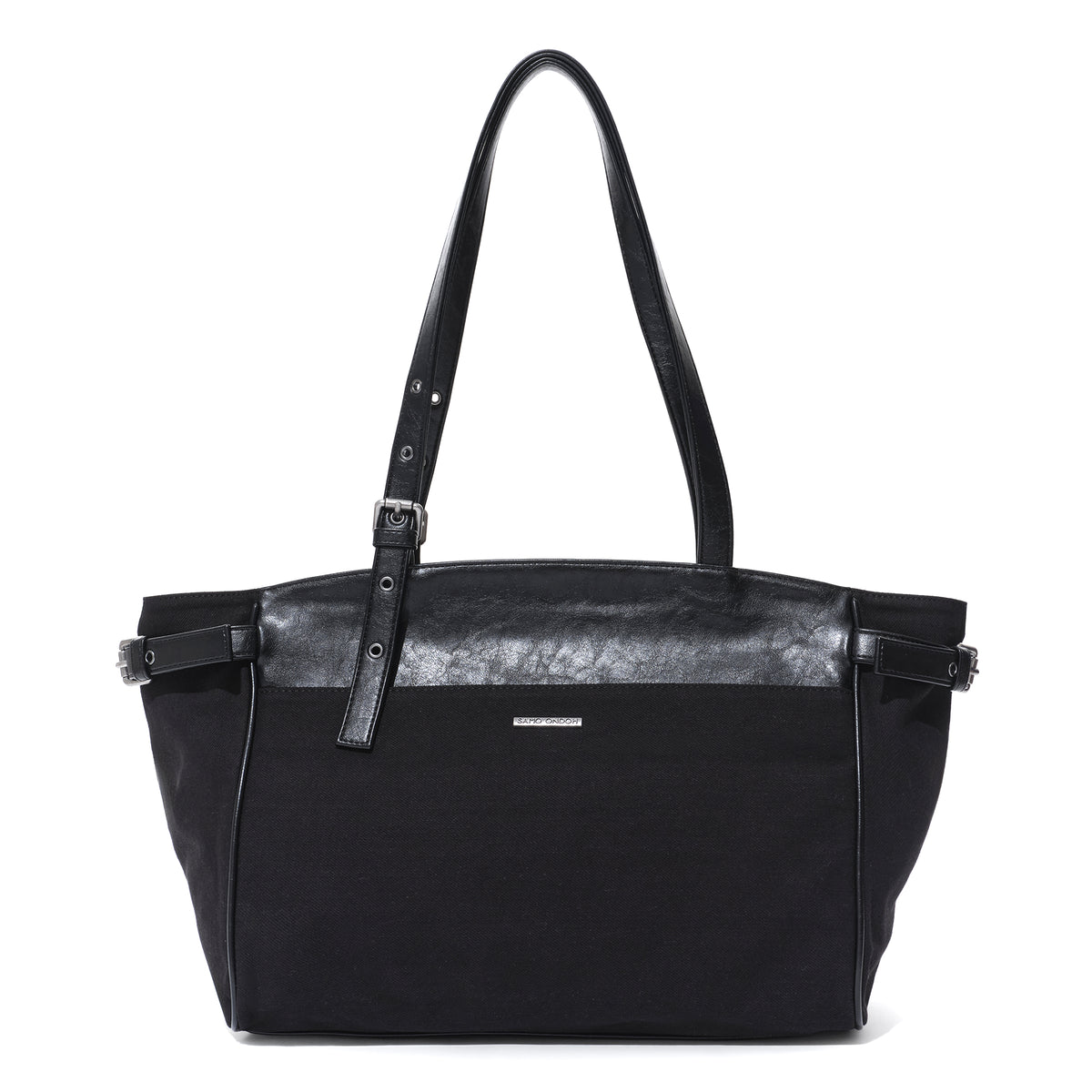 nouvelle shopper bag L canvas black