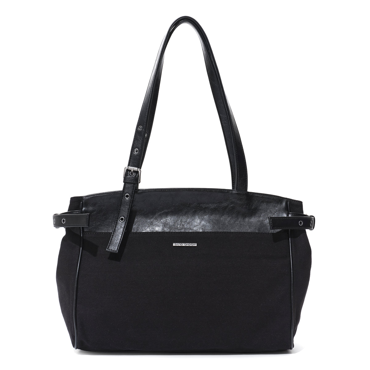 nouvelle shopper bag L canvas black