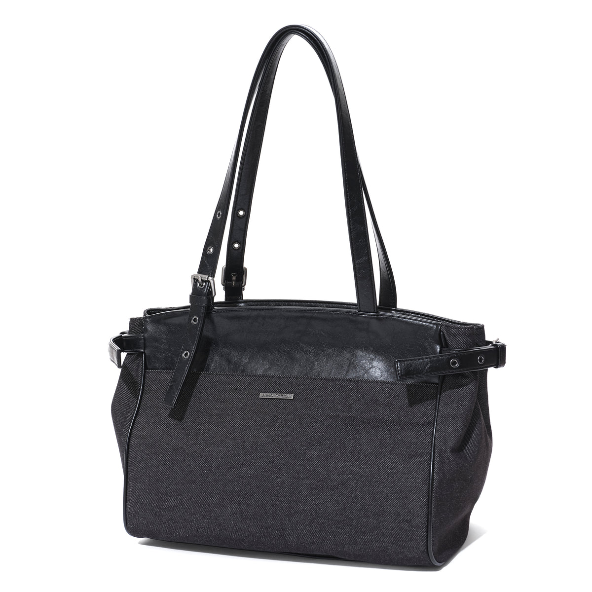 nouvelle shopper bag L raw denim