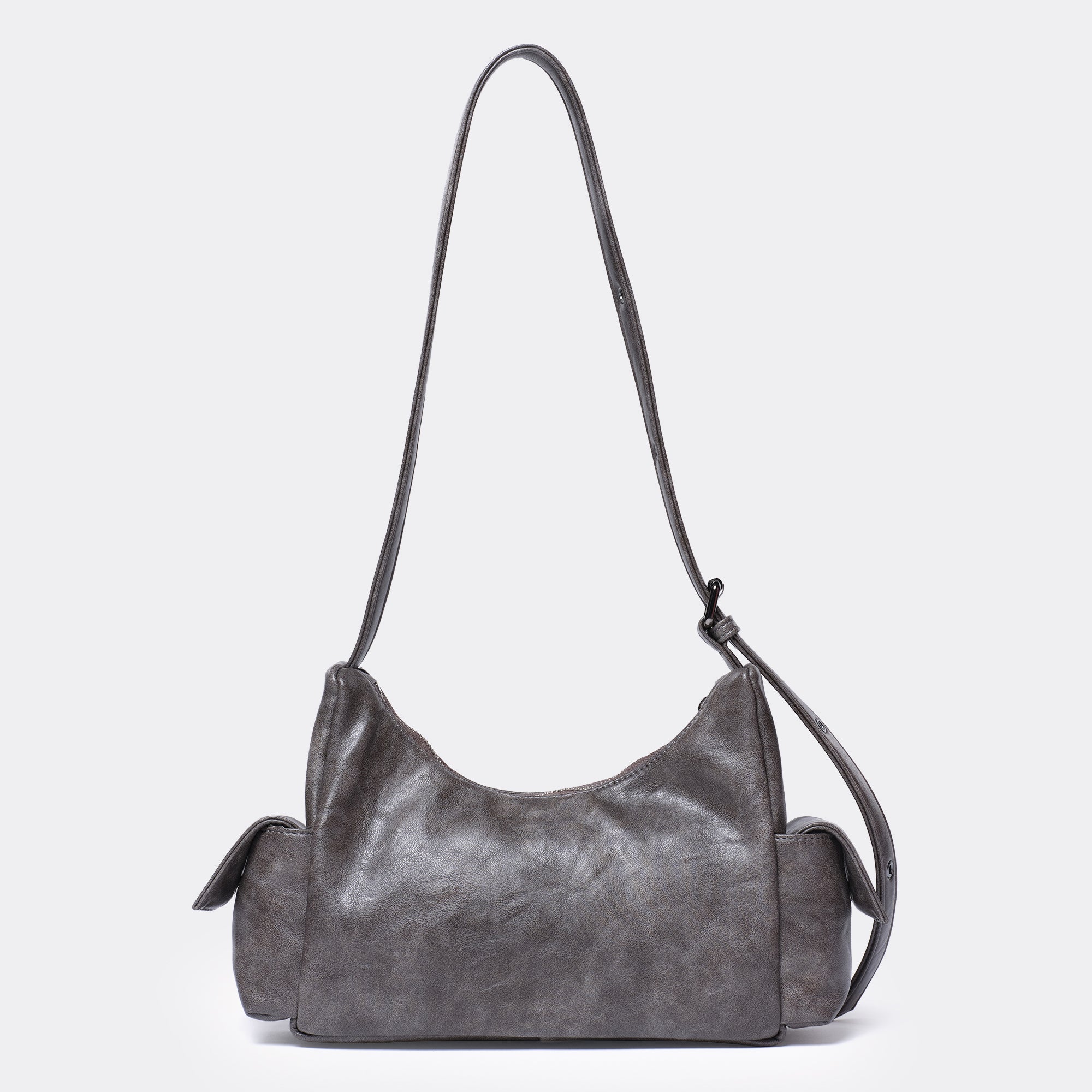 pocket mug bag M baked gray