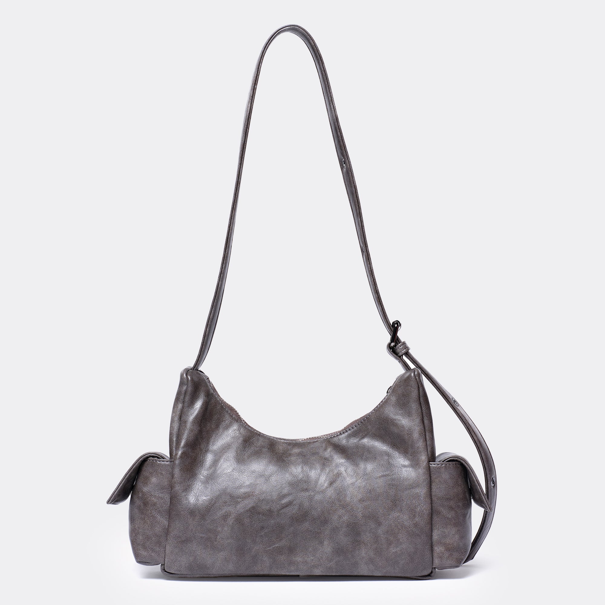 pocket mug bag M baked gray