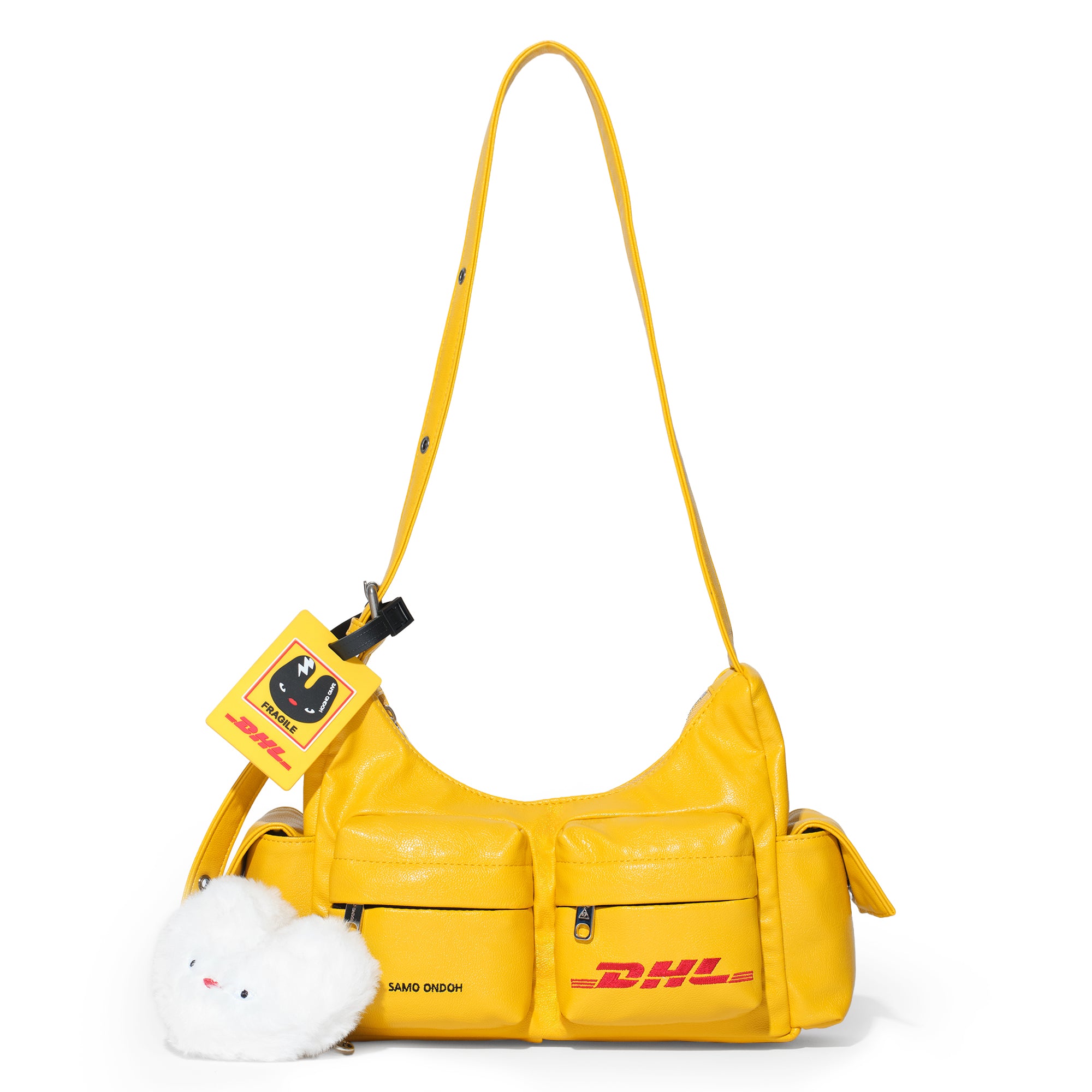 (restock Aug 26) pocket mug bag M DHL yellow