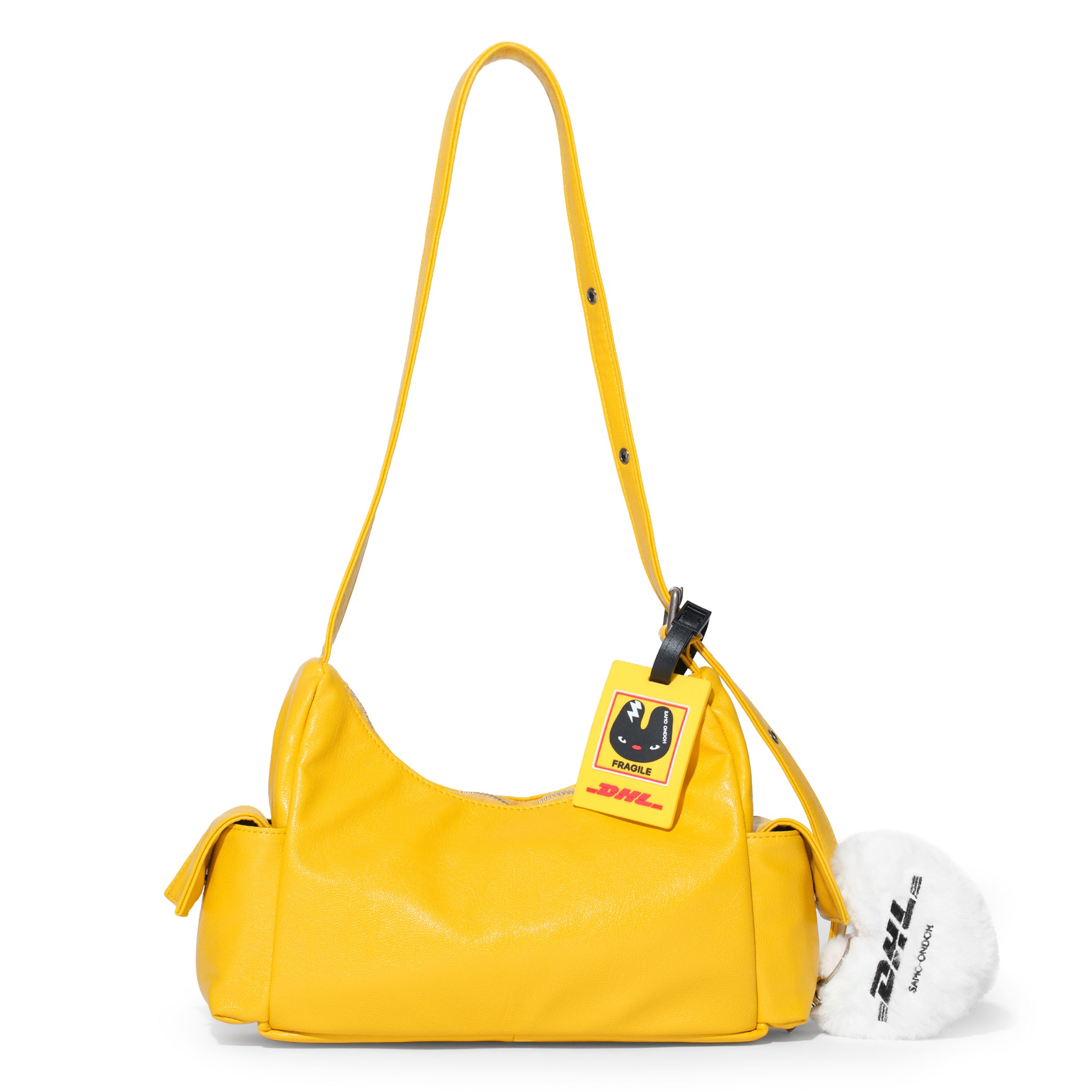 (restock Aug 26) pocket mug bag M DHL yellow
