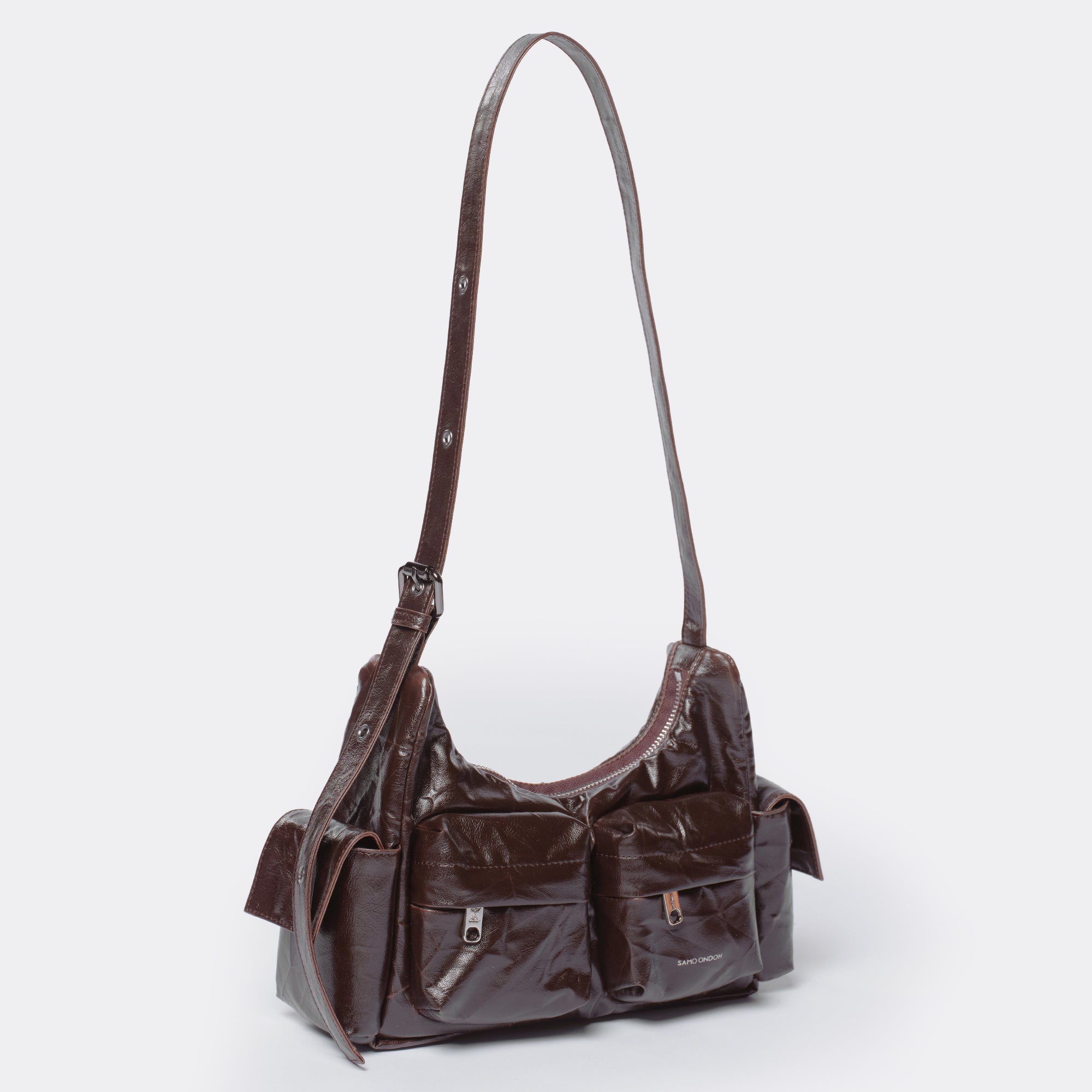 pocket mug bag M origami chocolate