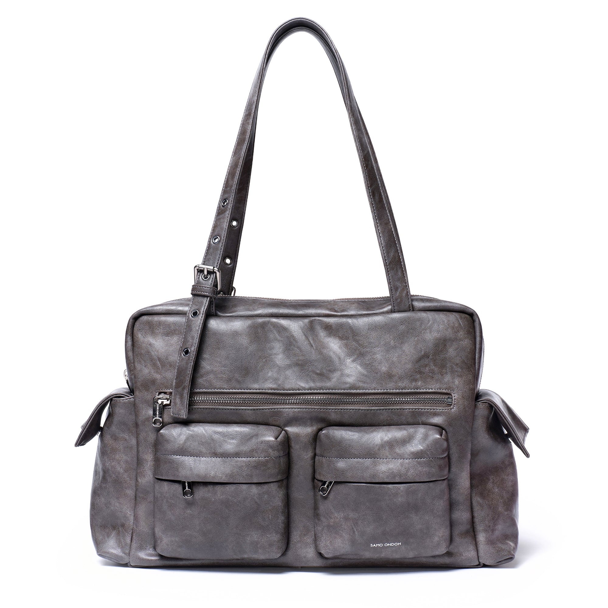 バッグ SAMO ONDOH Pocket utility bag L pocket utility bag L nappa black