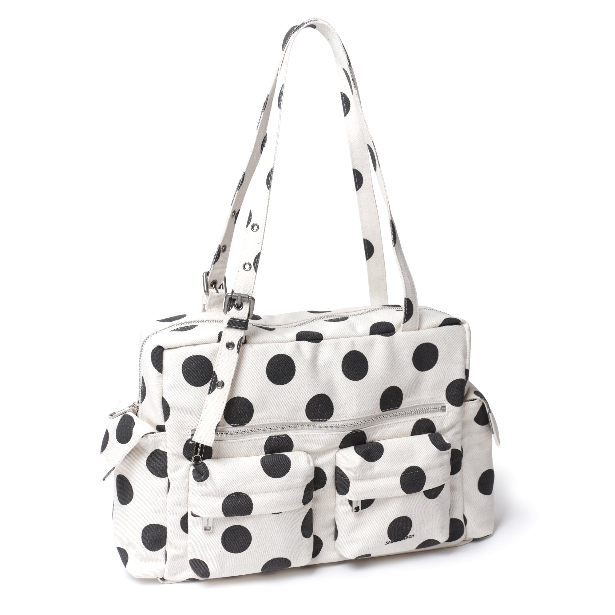 pocket utility bag L big dot