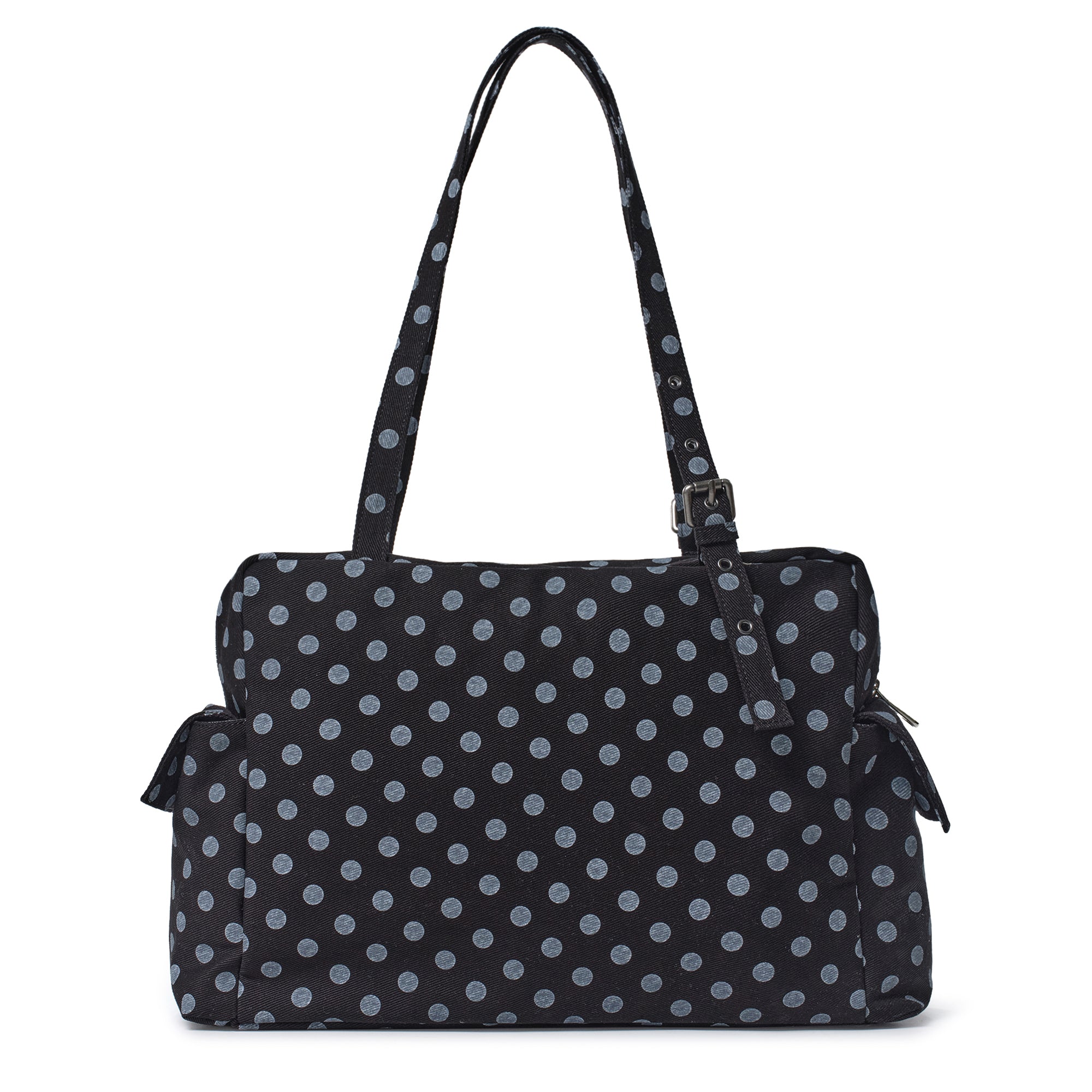 pocket utility bag L dot black