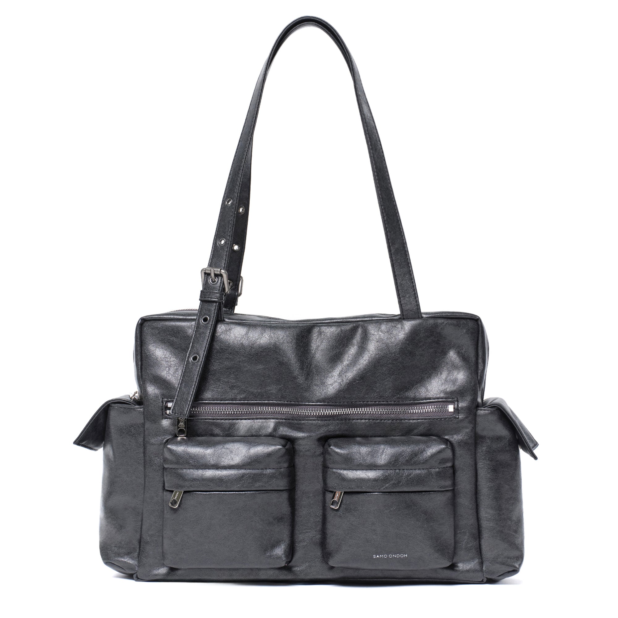 pocket utility bag L veg charcoal