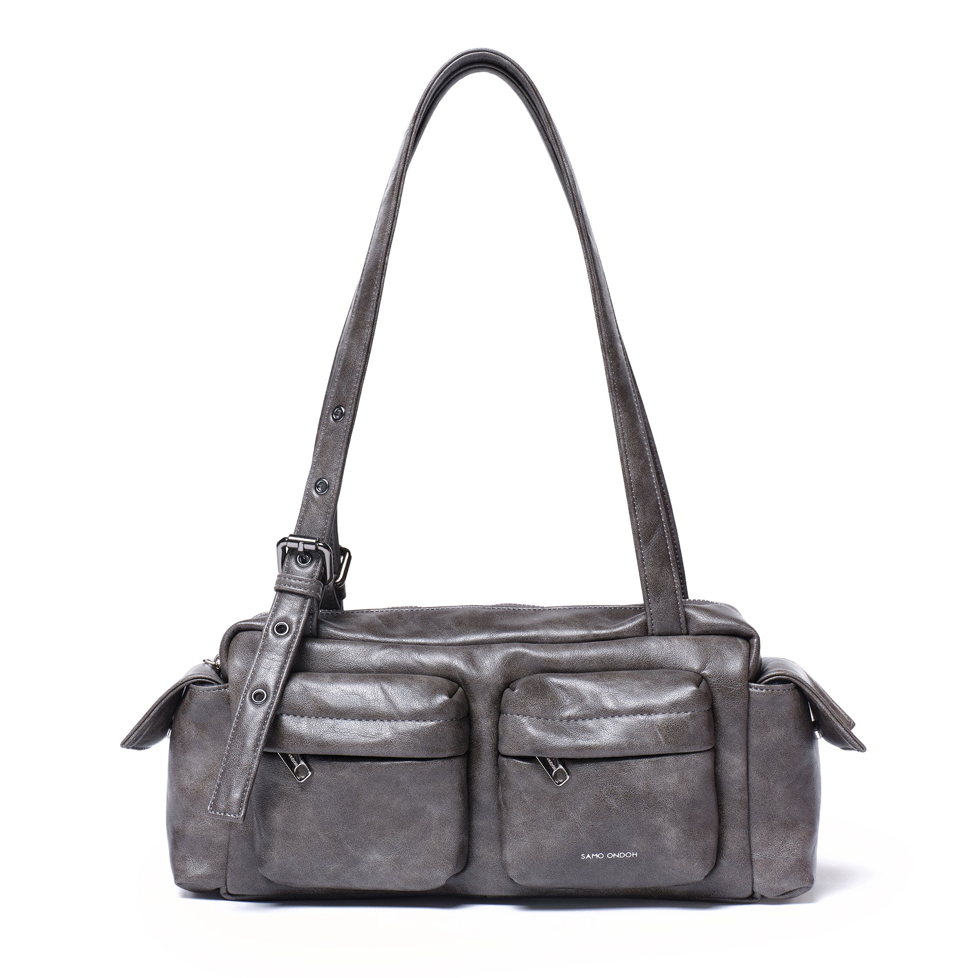 pocket utility bag M baked gray