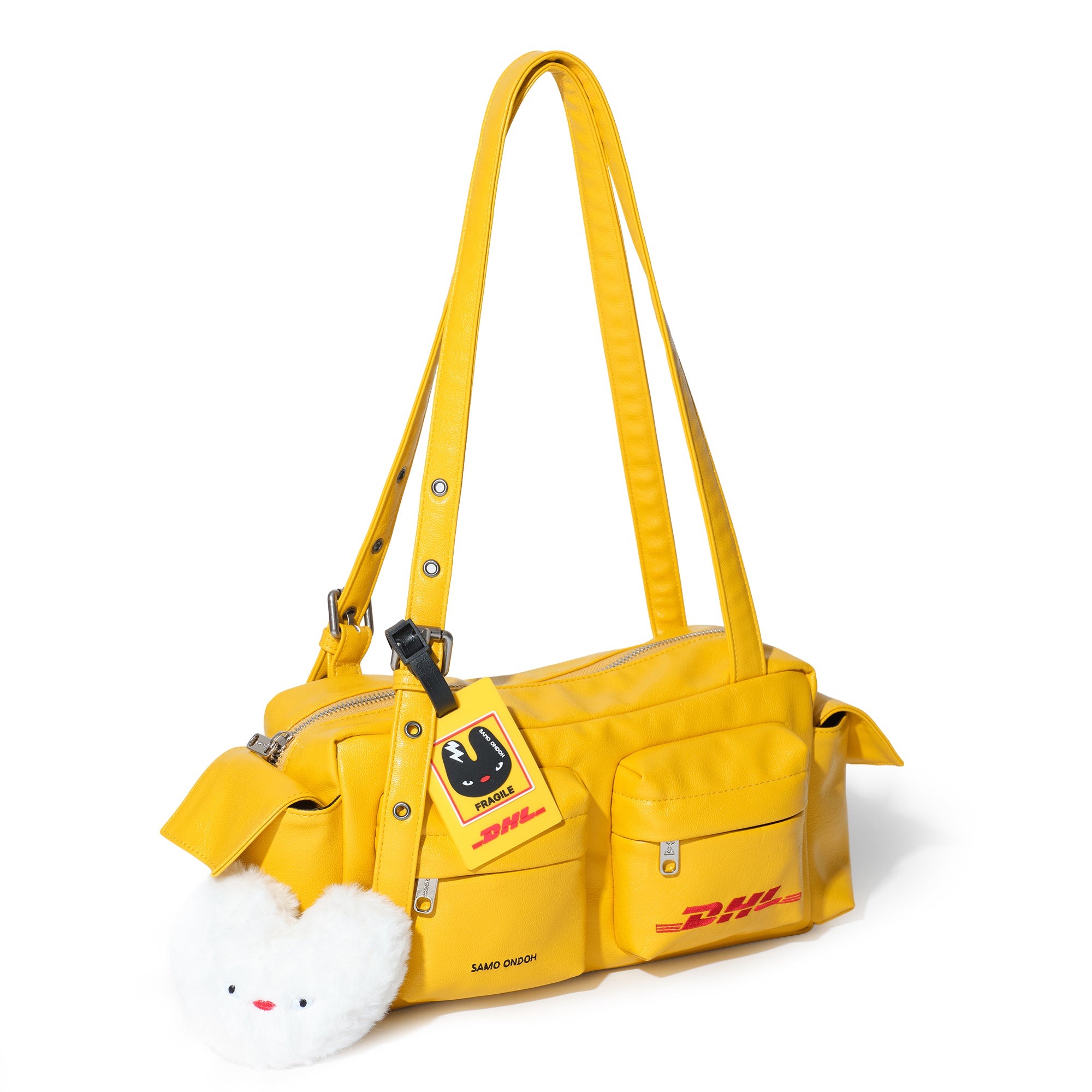 pocket utility bag M DHL yellow