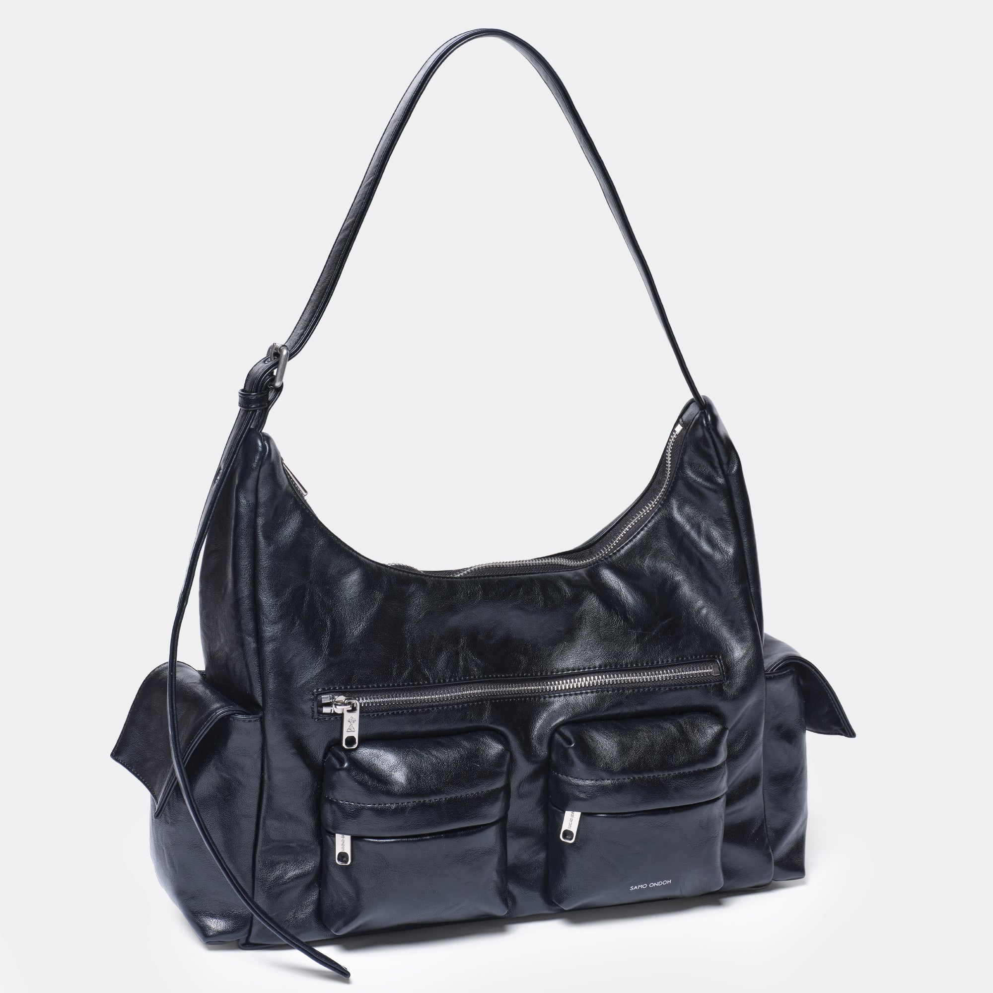 pocket mug bag L baked black