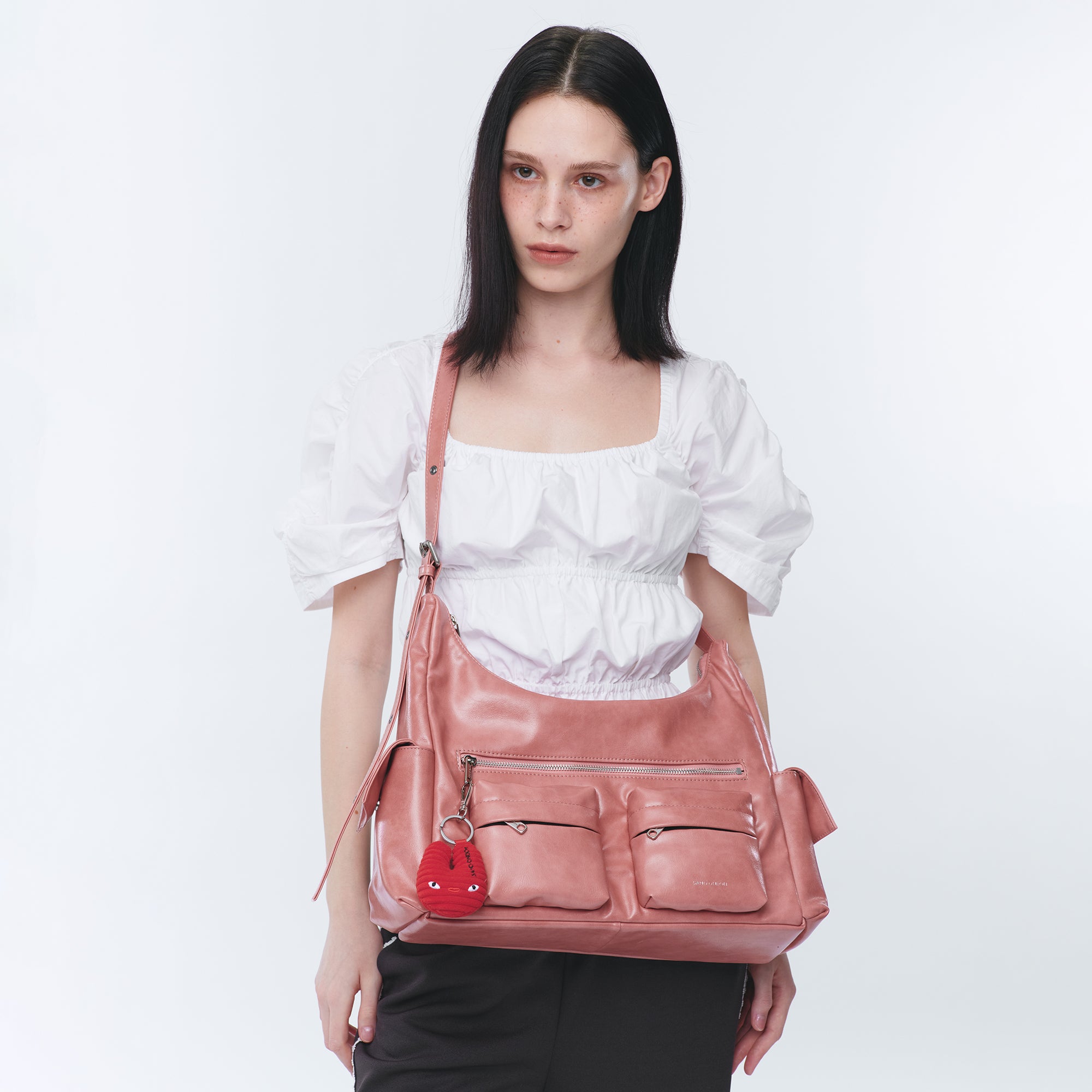 pocket mug bag L vampire pink