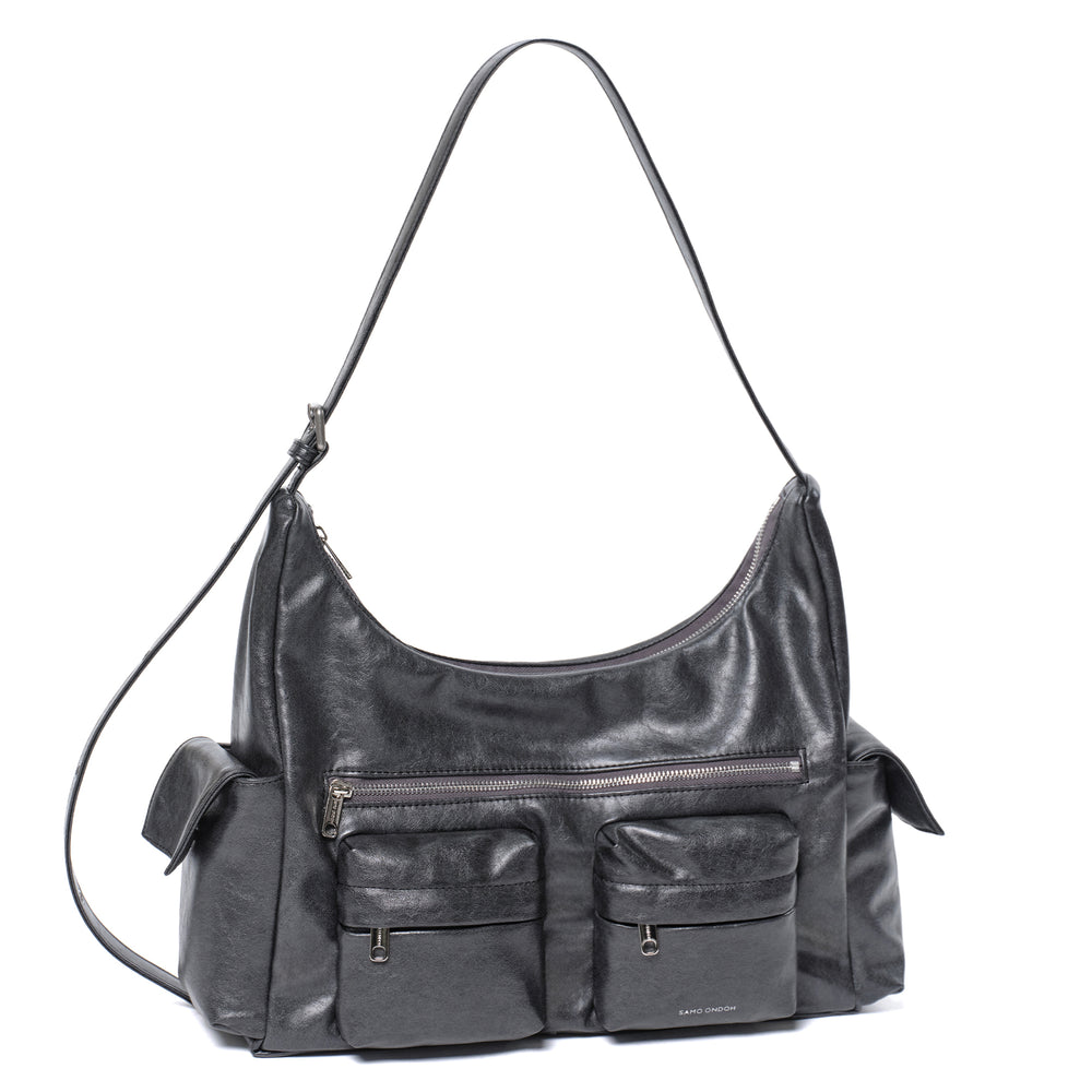 pocket mug bag L veg charcoal